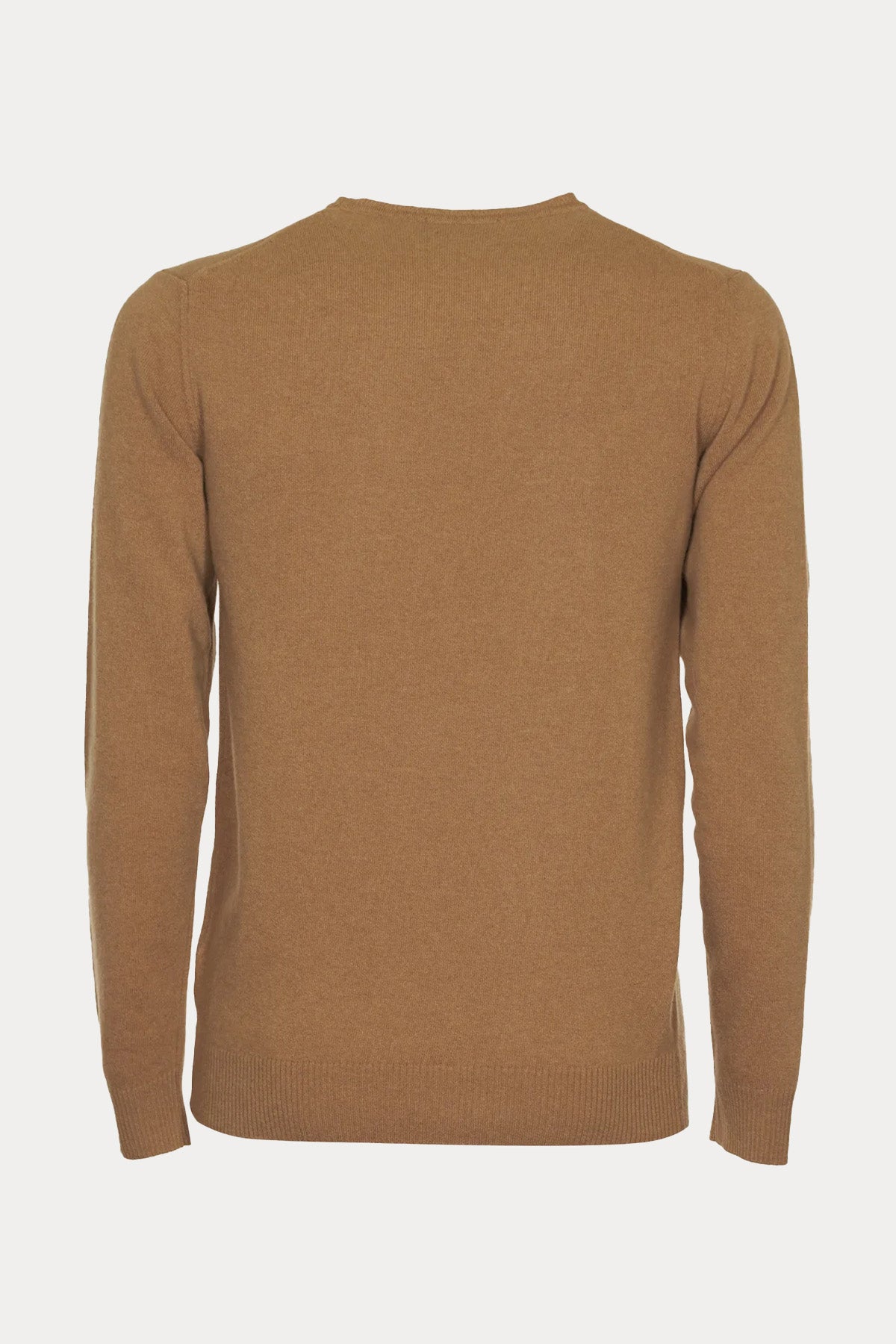 Manifattura Yuvarlak Yaka Regular Fit Kaşmir Örgü Yün Triko