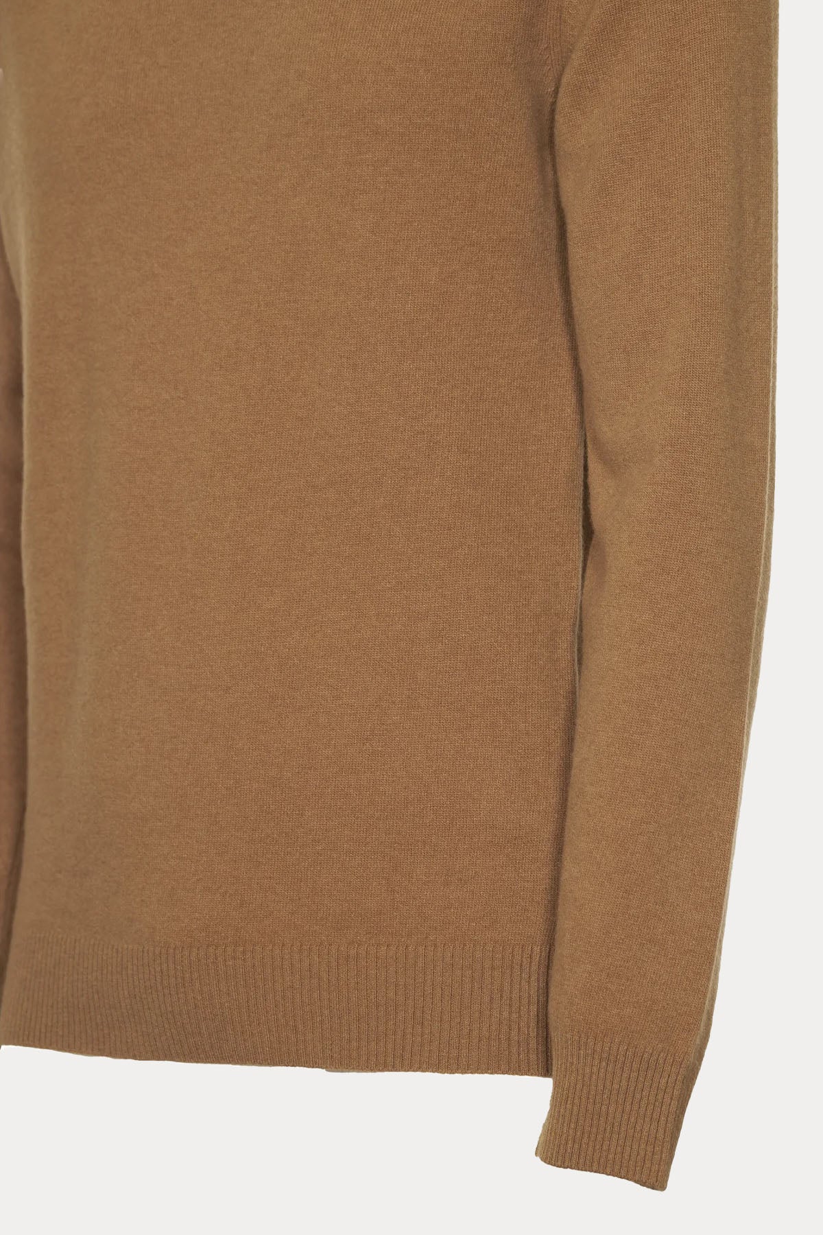 Manifattura Yuvarlak Yaka Regular Fit Kaşmir Örgü Yün Triko