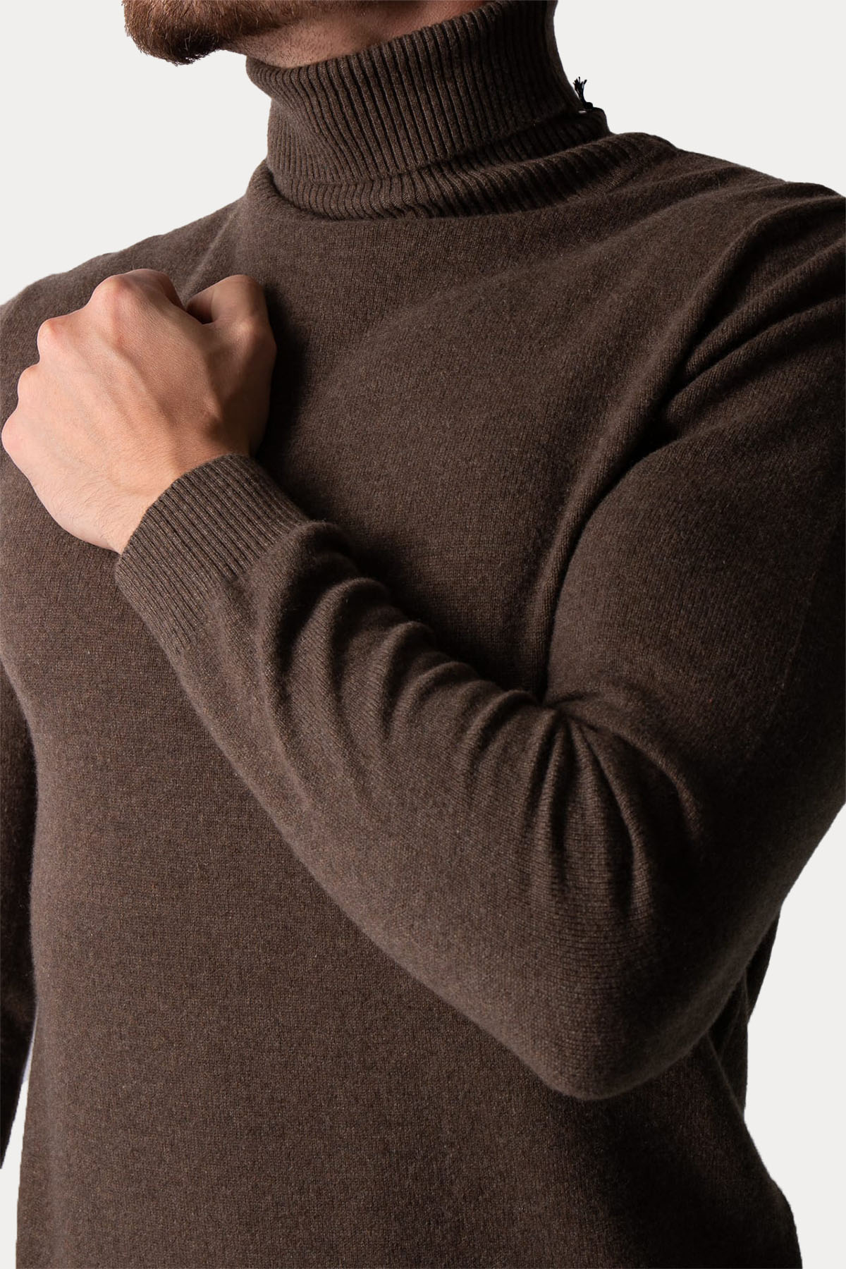 Manifattura Balıkçı Yaka Regular Fit Örgü Yün Triko