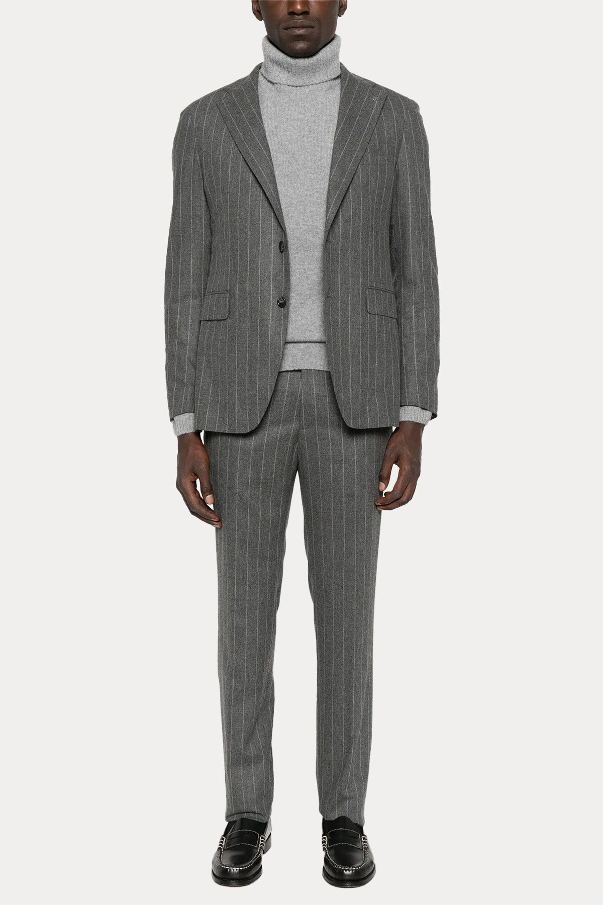 Manifattura Balıkçı Yaka Regular Fit Örgü Yün Triko