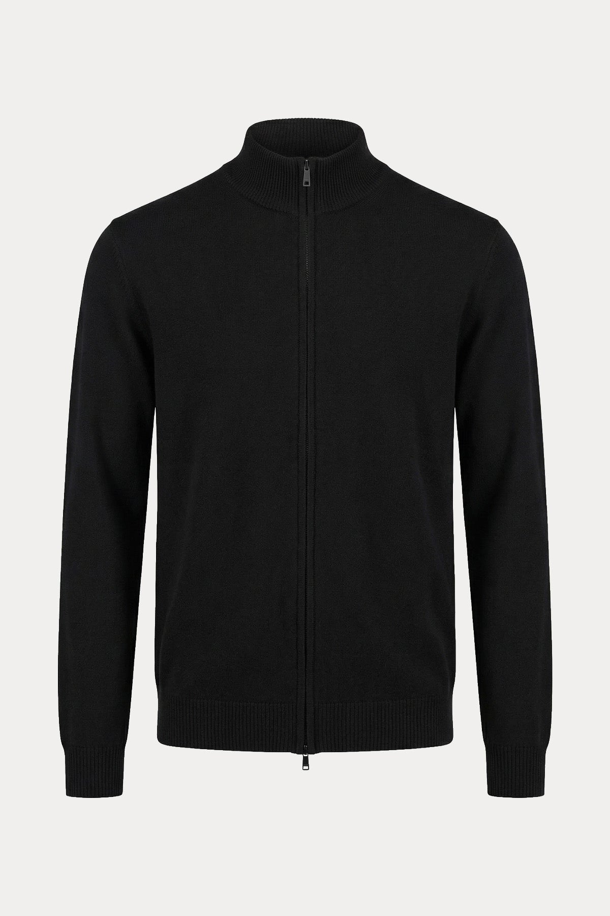 Manifattura Regular Fit İnce Örgü Kaşmir Yün Triko Ceket