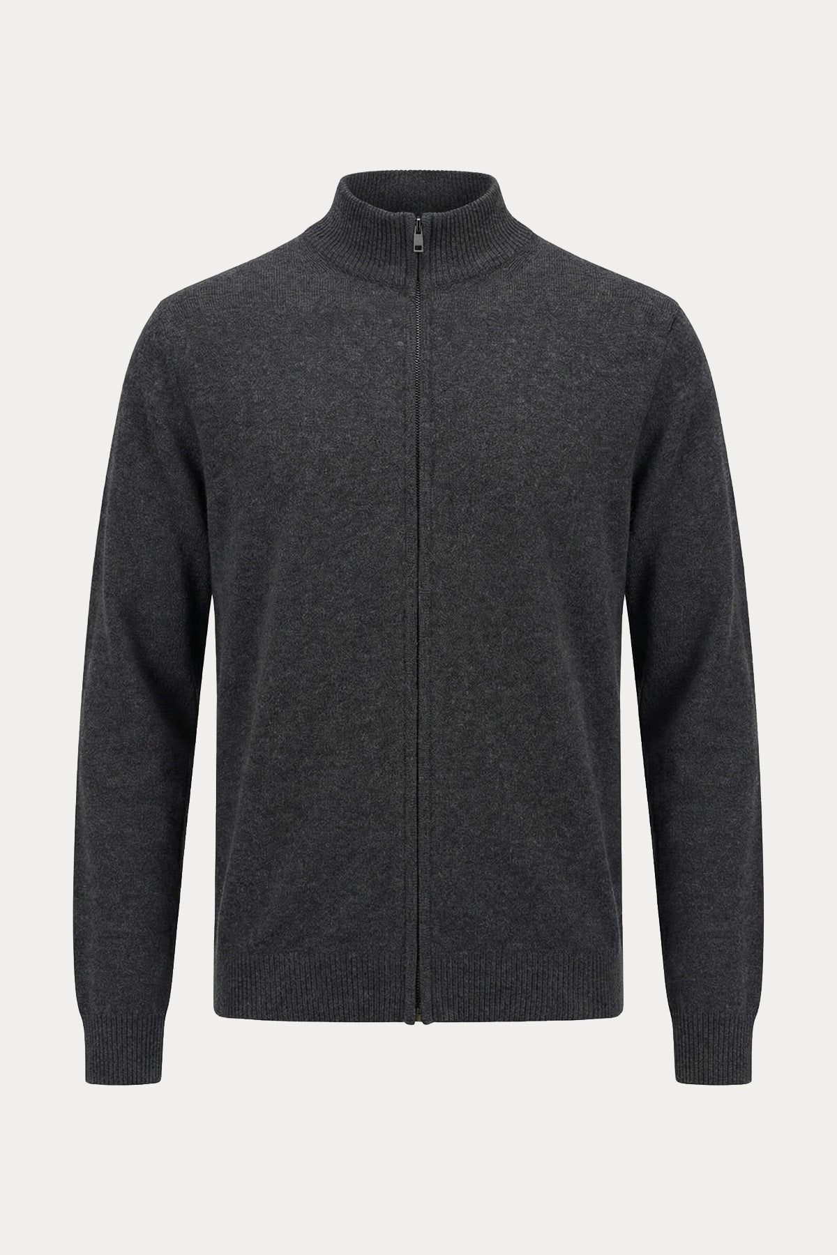 Manifattura Regular Fit İnce Örgü Kaşmir Yün Triko Ceket