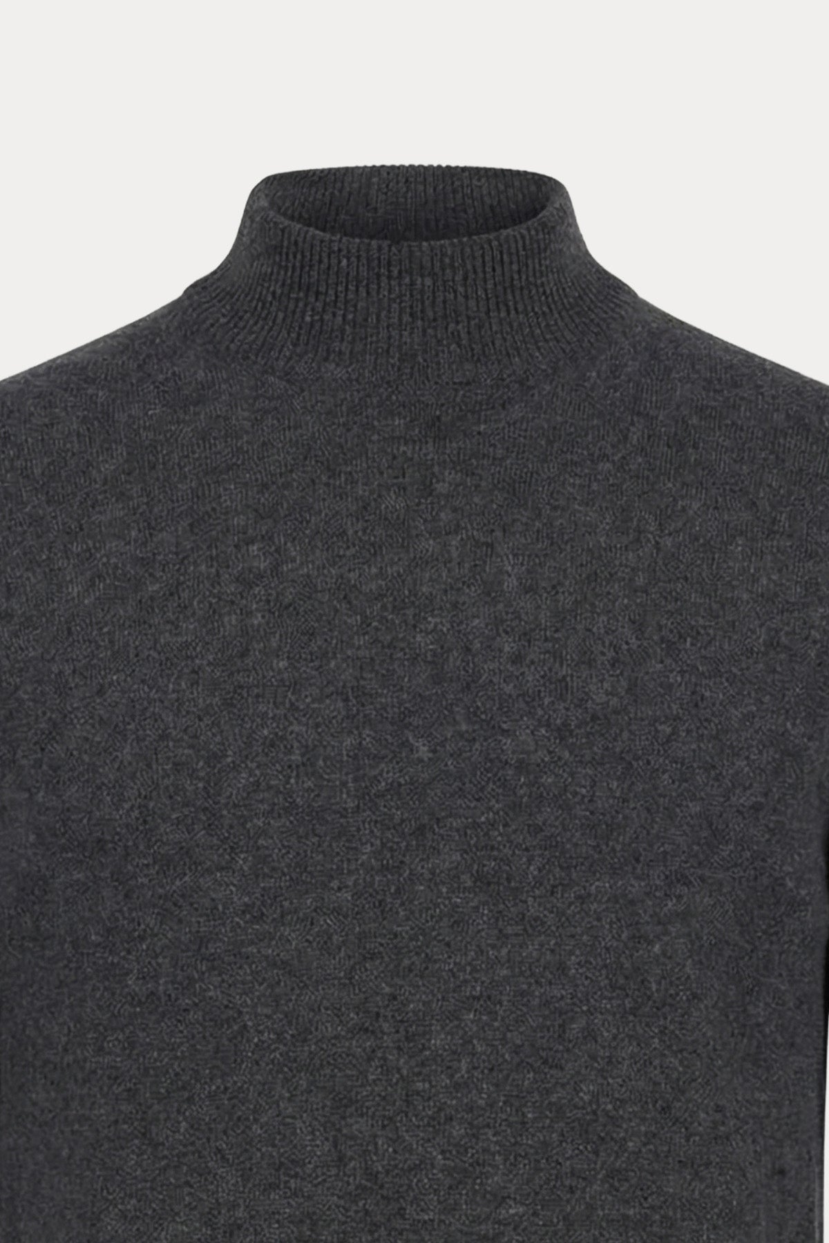 Manifattura Perkins Yaka Kaşmir Örgü Yün Triko