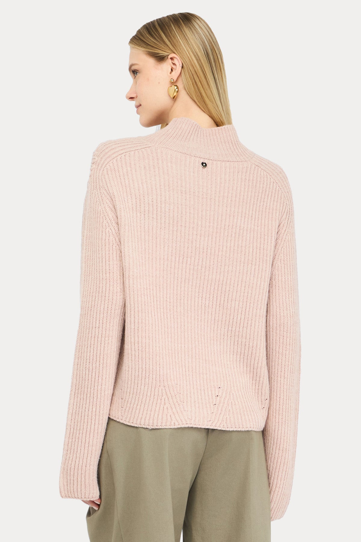 Liu Jo Yarım Balıkçı Yaka Örgü Yün Triko