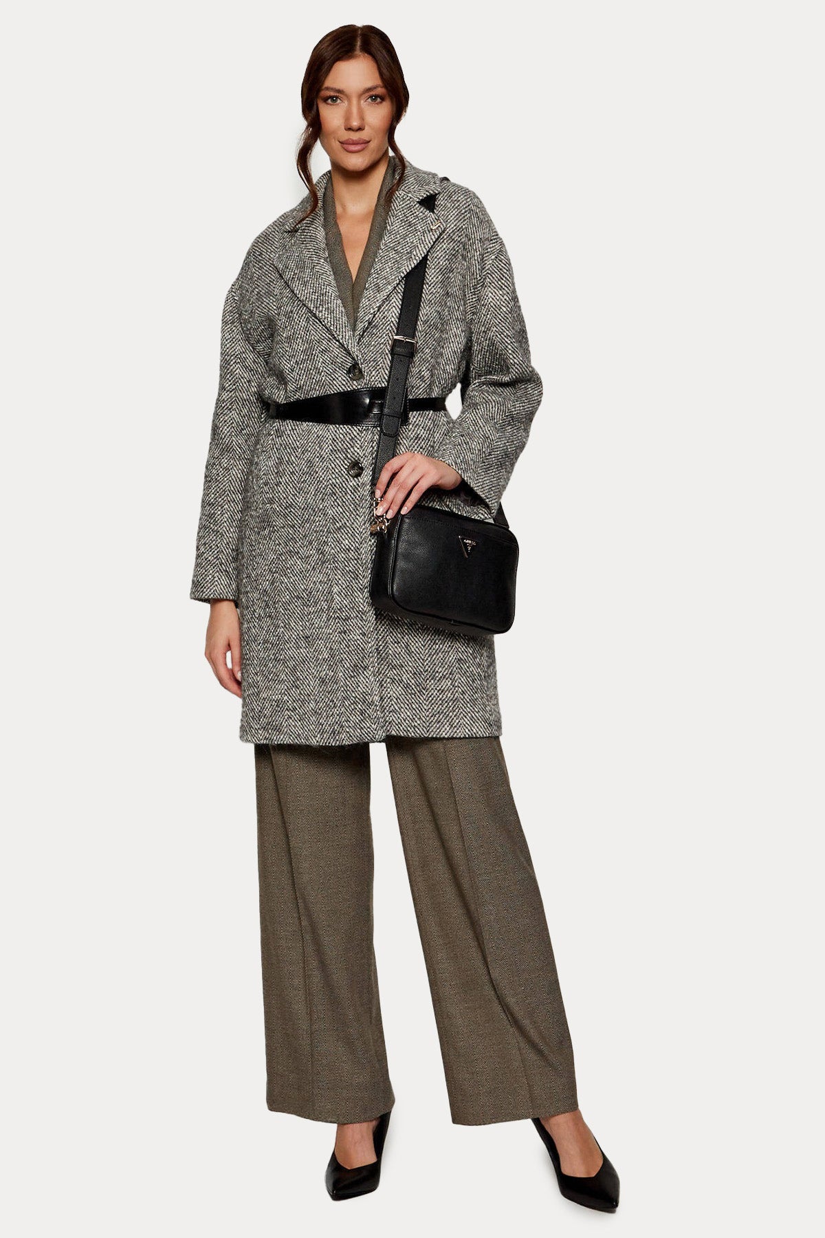 Liu Jo Kemerli Yün Kaban