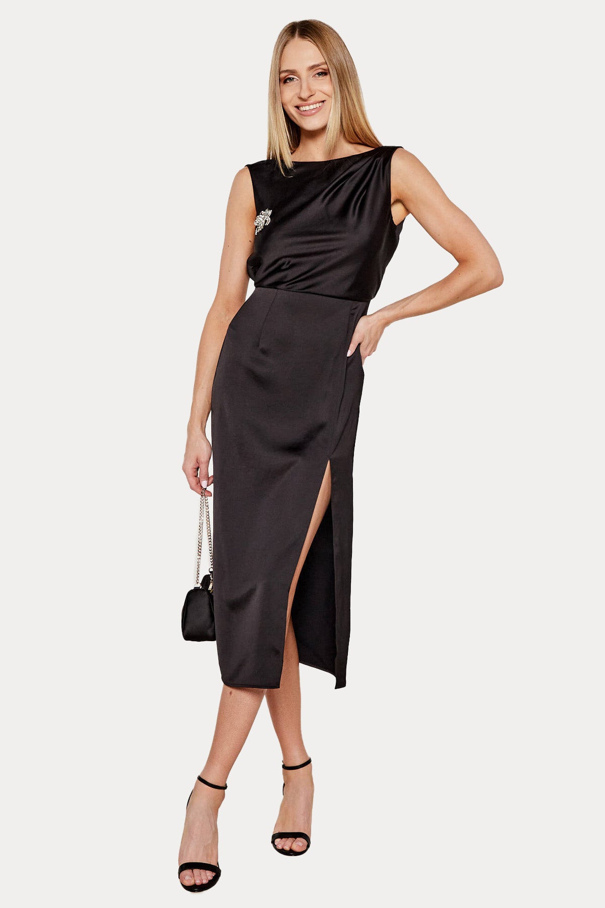 Liu Jo Slim Fit Midi Elbise