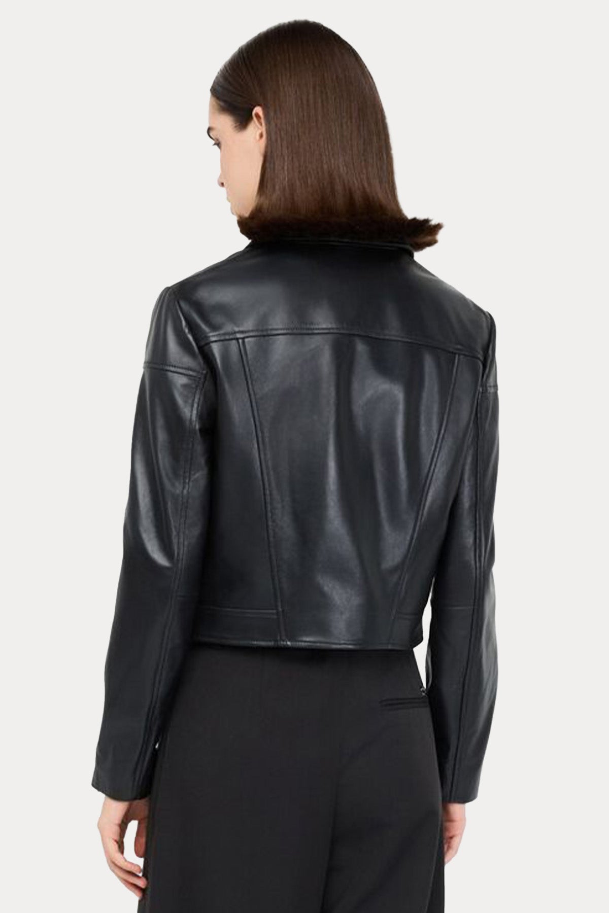 Liu Jo Crop Deri Ceket