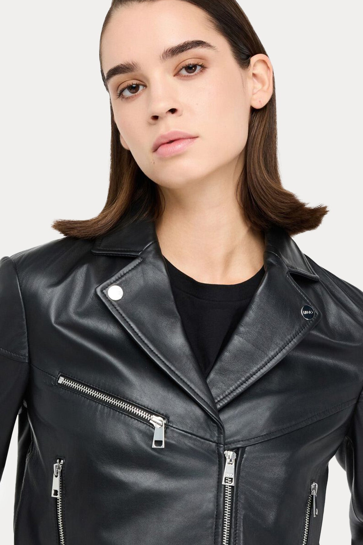 Liu Jo Crop Deri Ceket