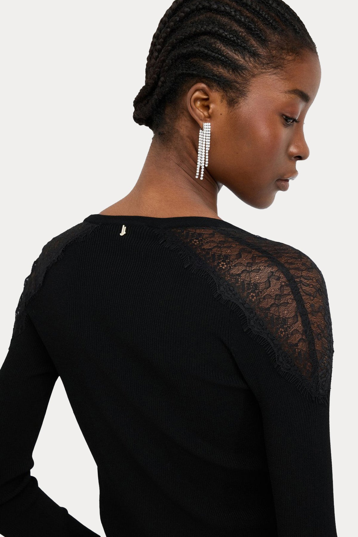 Liu Jo Slim Fit İnce Örgü Triko Ceket-Ceket-Libas