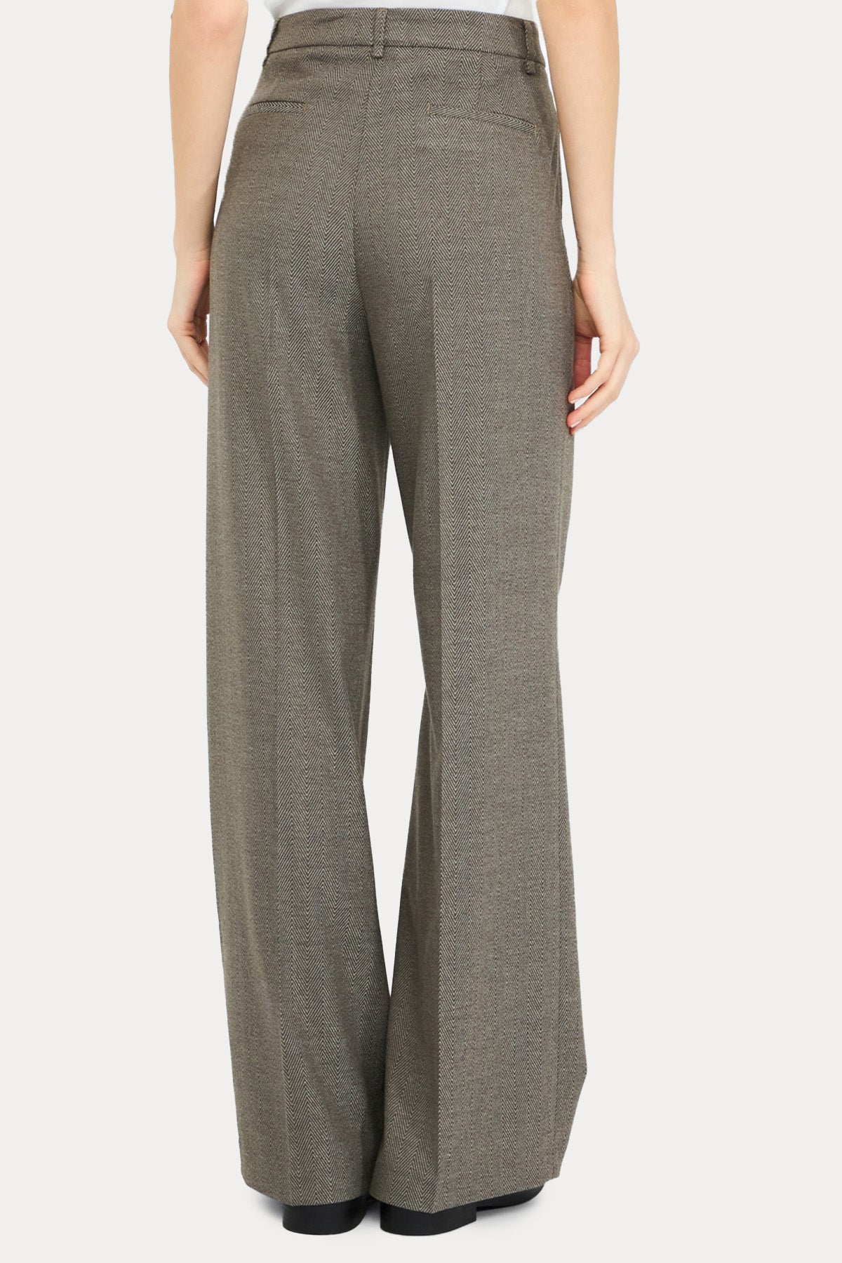 Liu Jo Straight Fit Yandan Cepli Yüksek Bel Pantolon