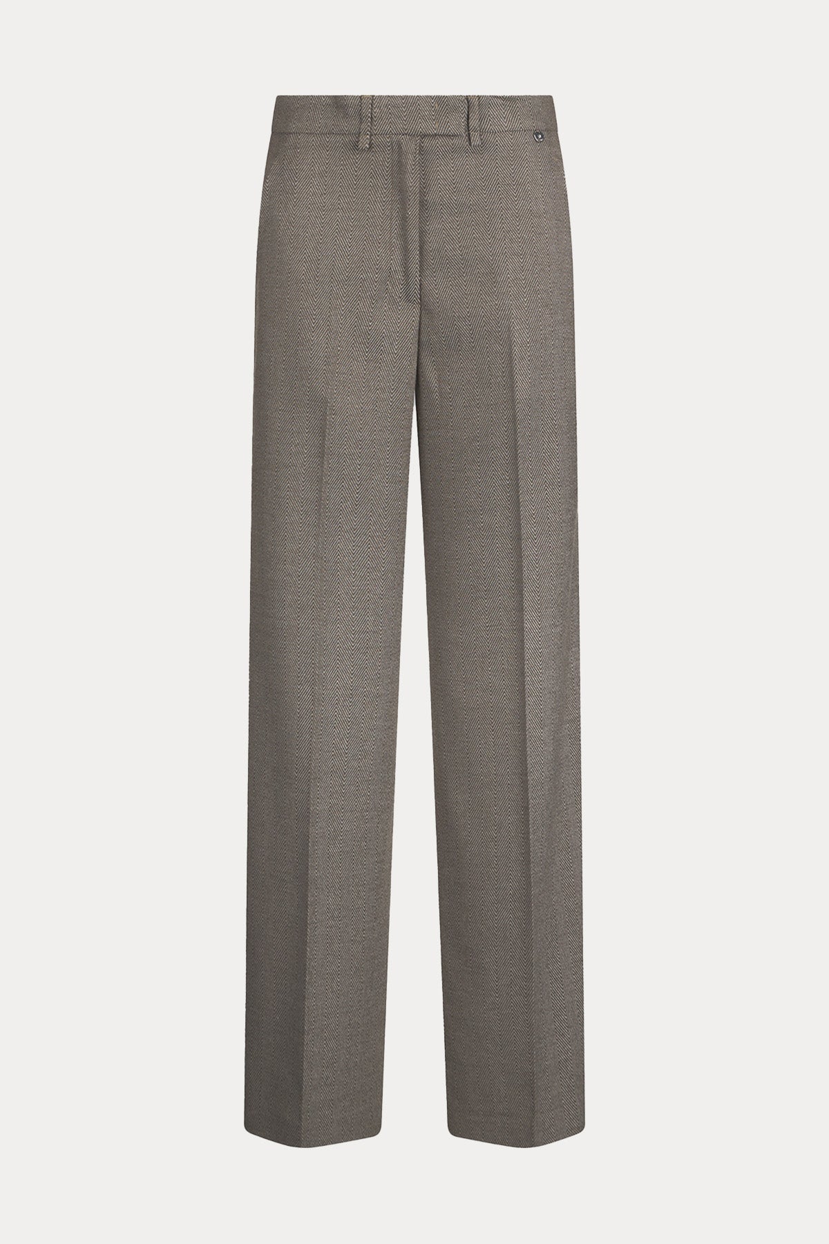 Liu Jo Straight Fit Yandan Cepli Yüksek Bel Pantolon