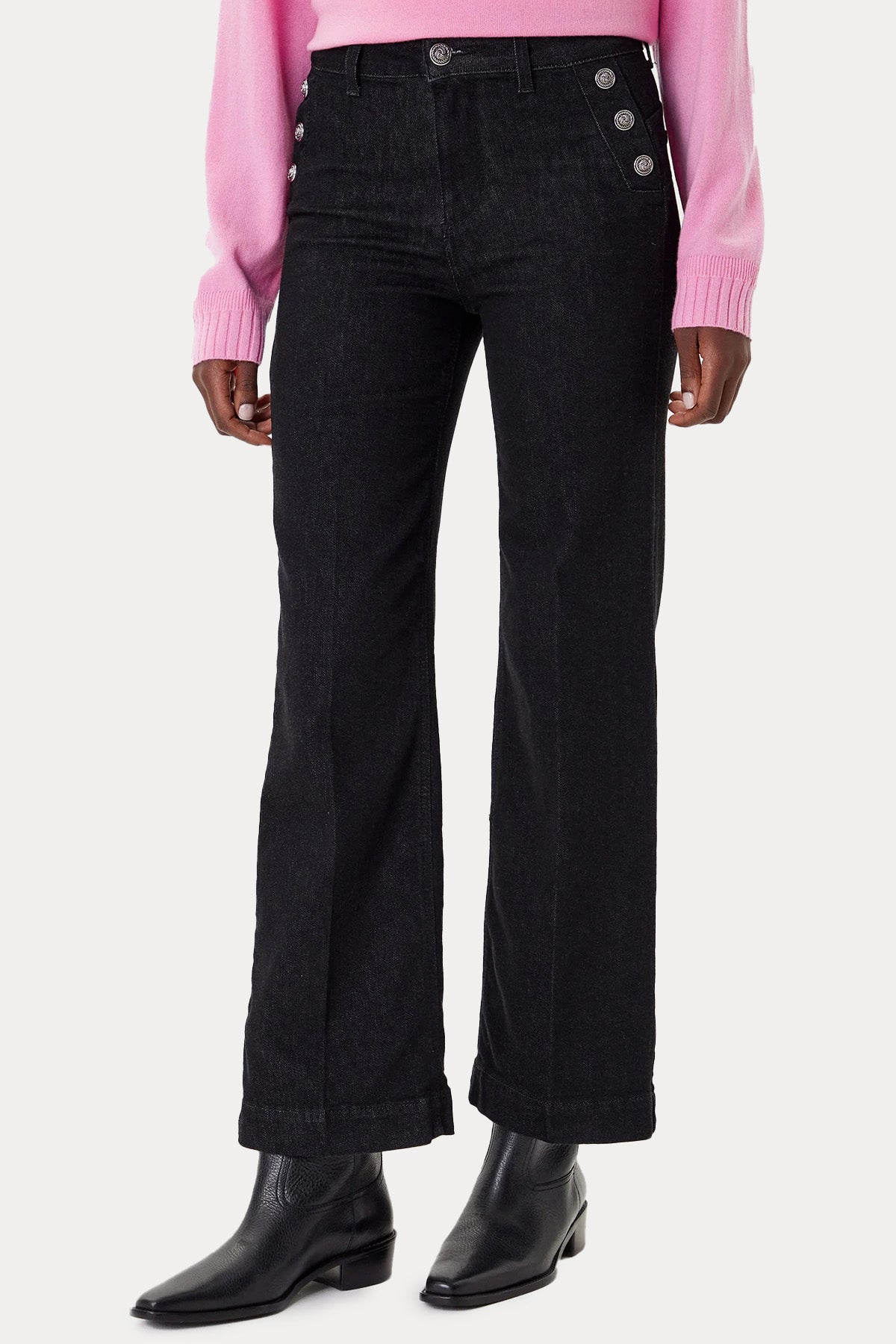 Liu Jo Straight Fit Yıkamalı Streç Jeans