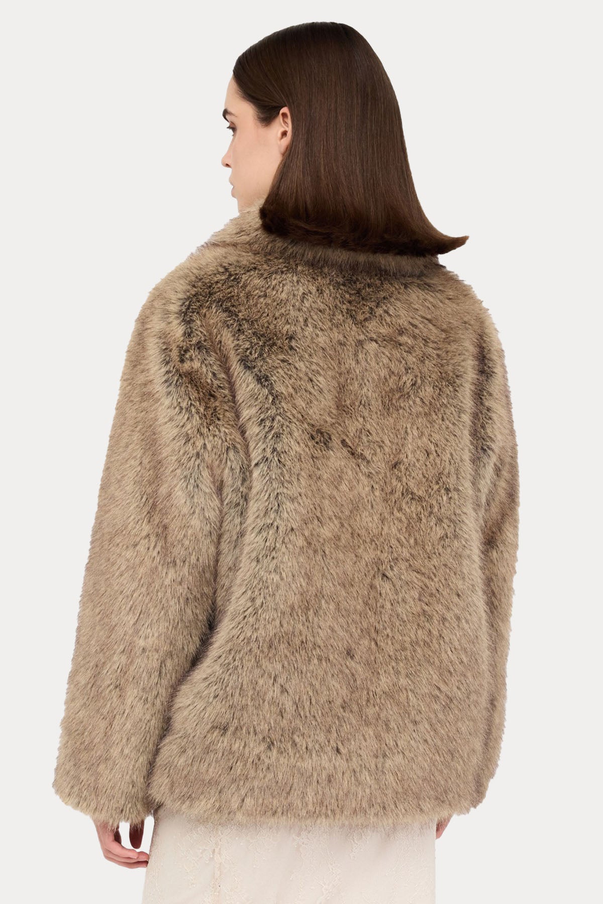 Liu Jo Regular Fit Peluş Ceket