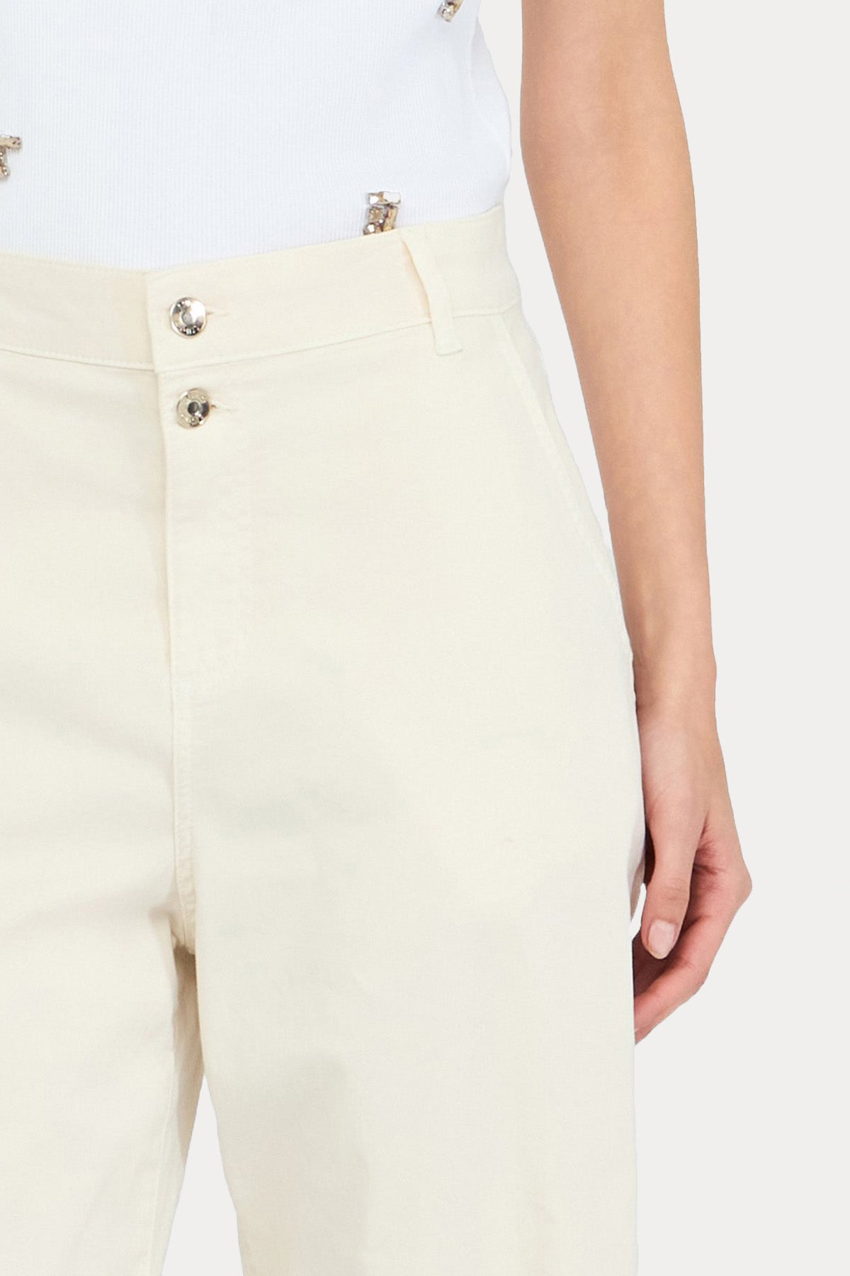 Liu Jo Balloon Fit Yüksek Belli Yandan Cepli Jeans