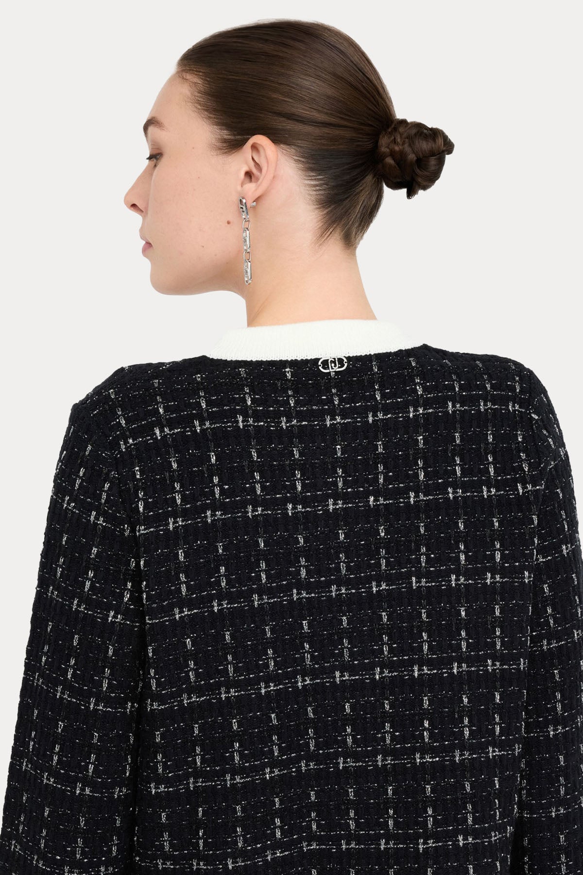 Liu Jo Yuvarlak Yaka Tüvit Ceket