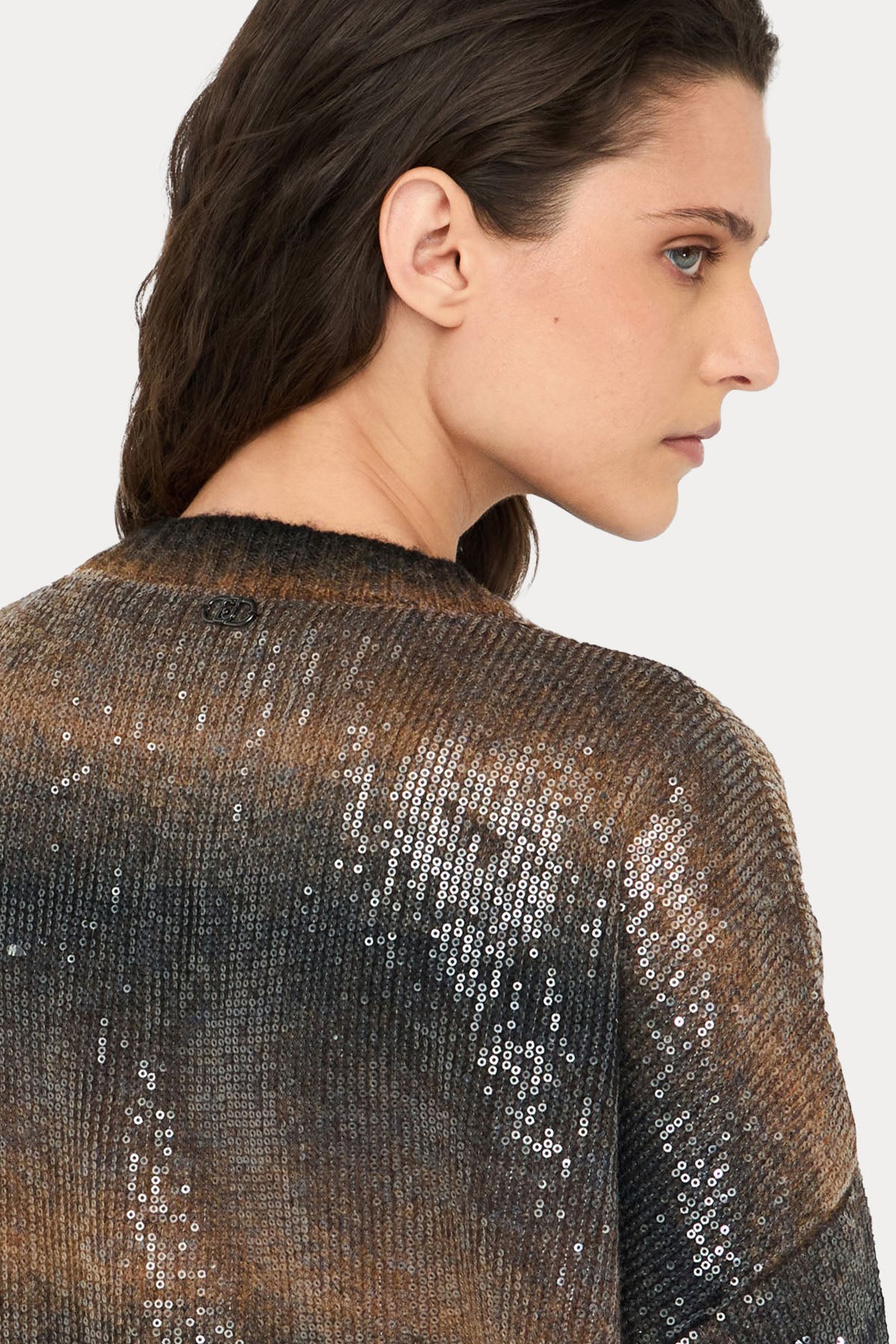 Liu Jo İnce Örgü Yün Triko Ceket