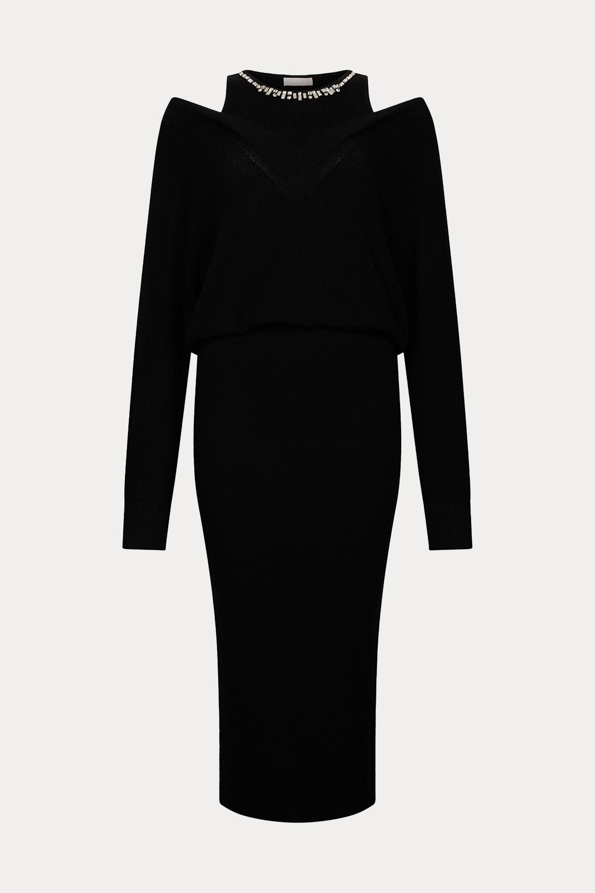 Liu Jo Örgü Midi Triko Elbise