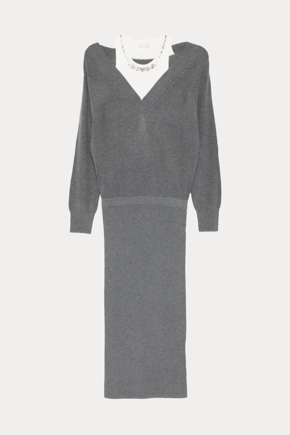 Liu Jo Örgü Midi Triko Elbise