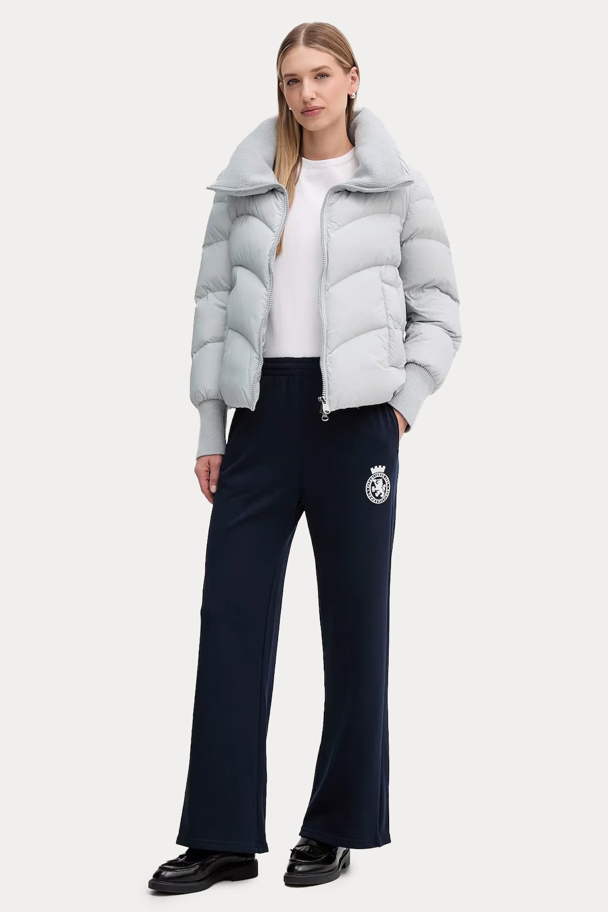 Hetrego Inara Relaxed Fit Dik Yakalı Puffer Mont