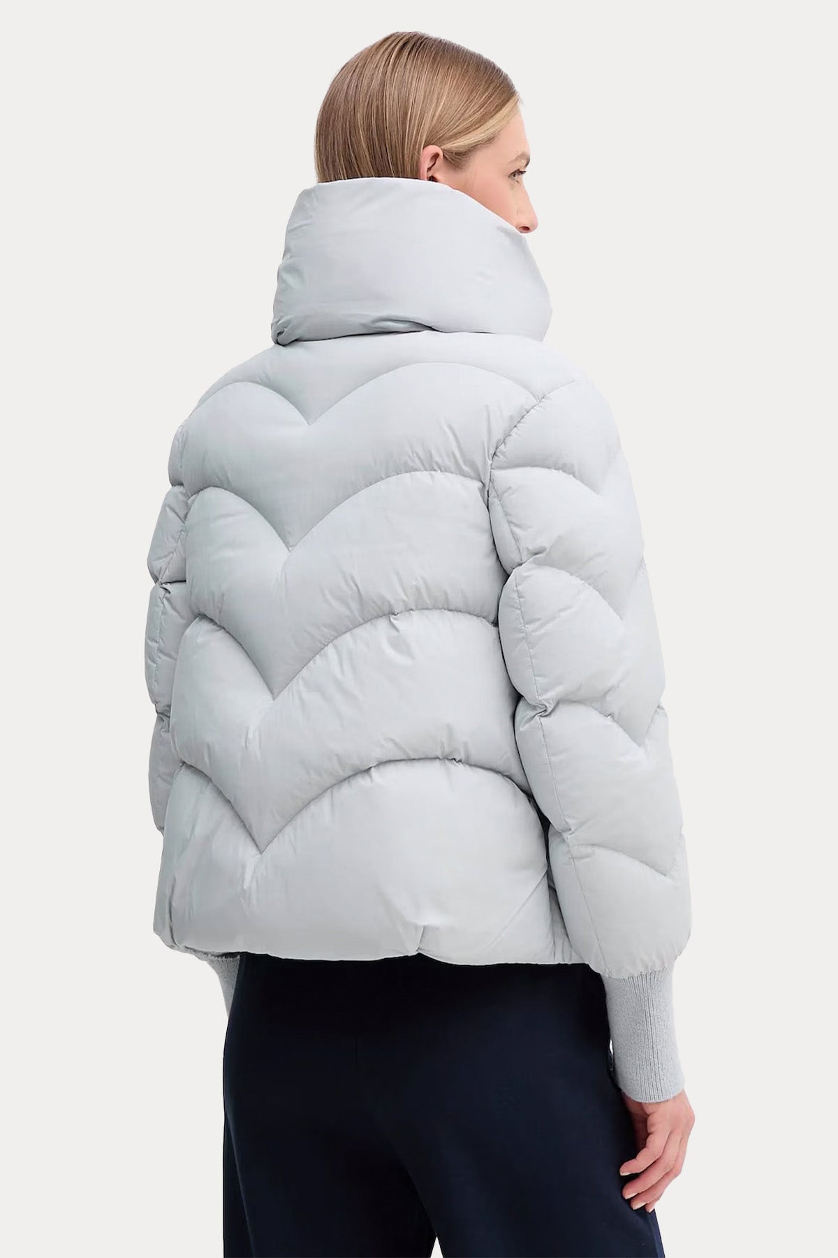 Hetrego Inara Relaxed Fit Dik Yakalı Puffer Mont