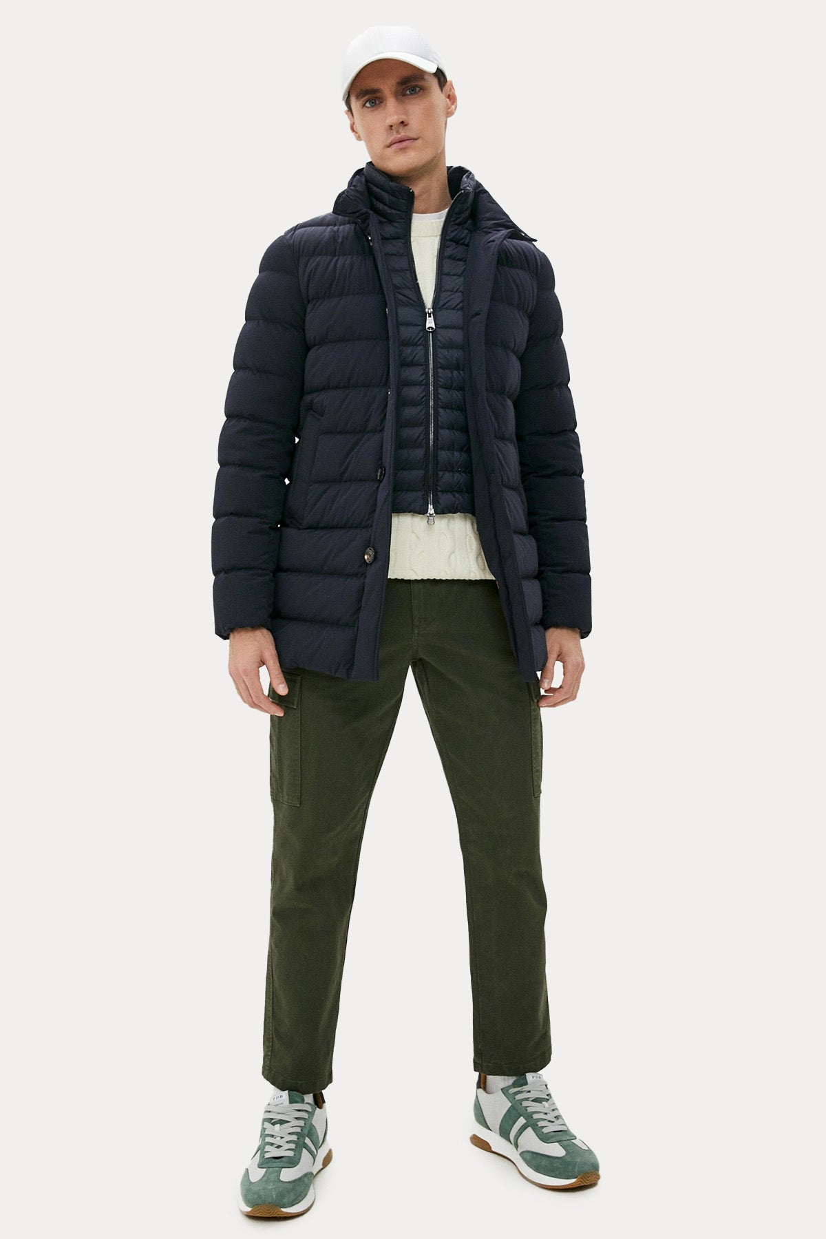 Hetrego Urban Demonte İç Parçalı Puffer Mont-Mont-Libas