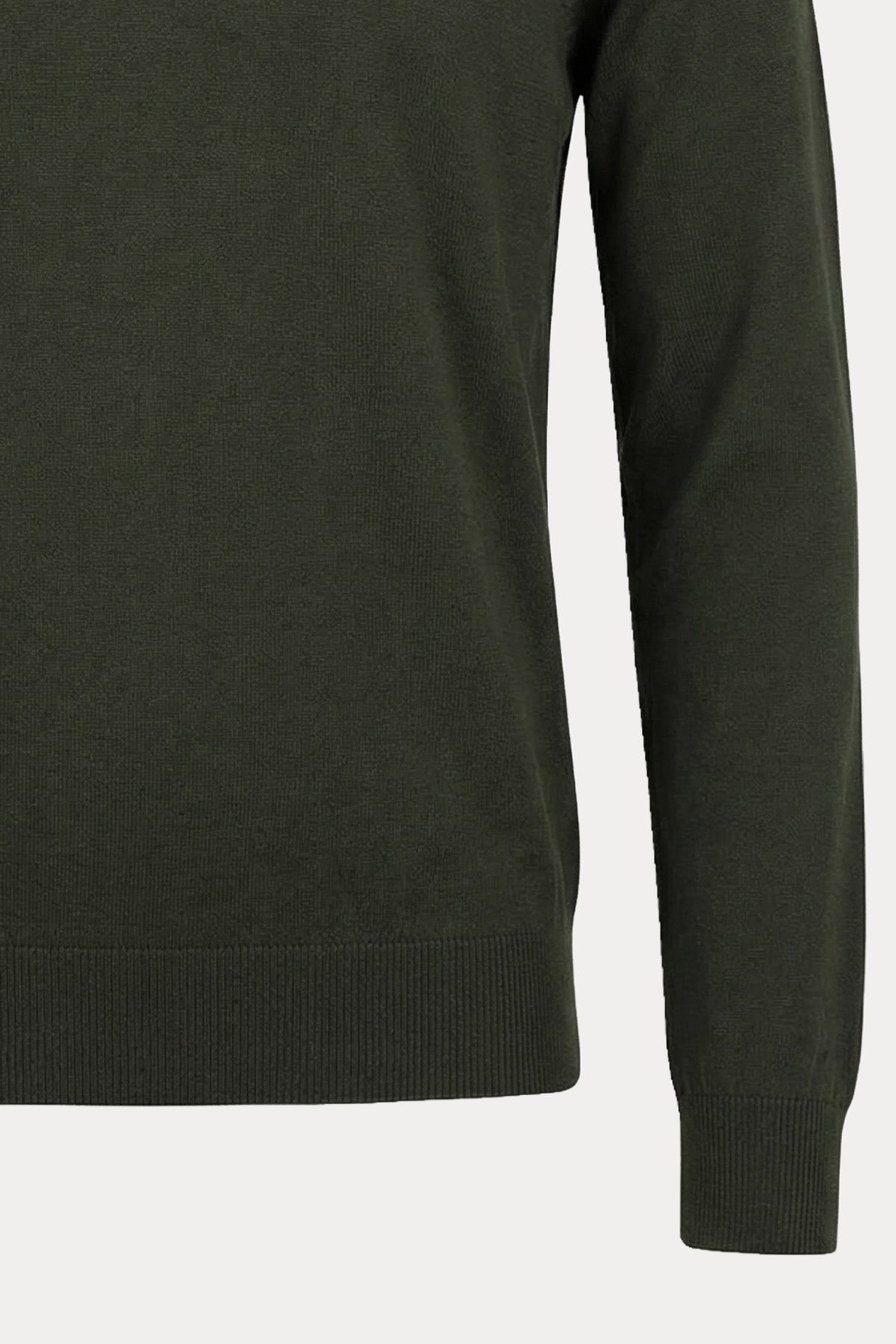 Gran Sasso Balıkçı Yaka İnce Örgü Yün Triko