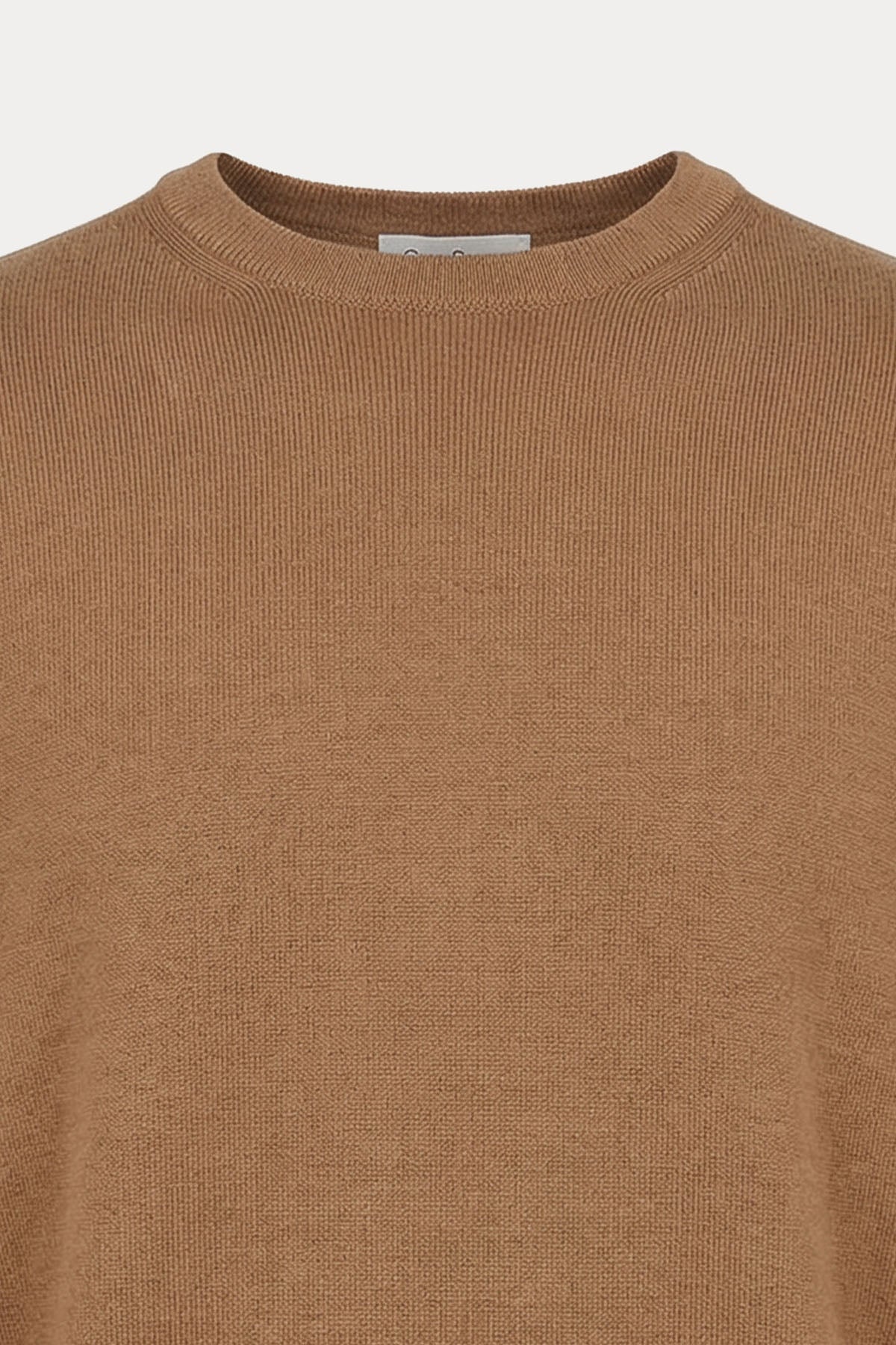 Gran Sasso Yuvarlak Yaka İnce Örgü Yün Triko