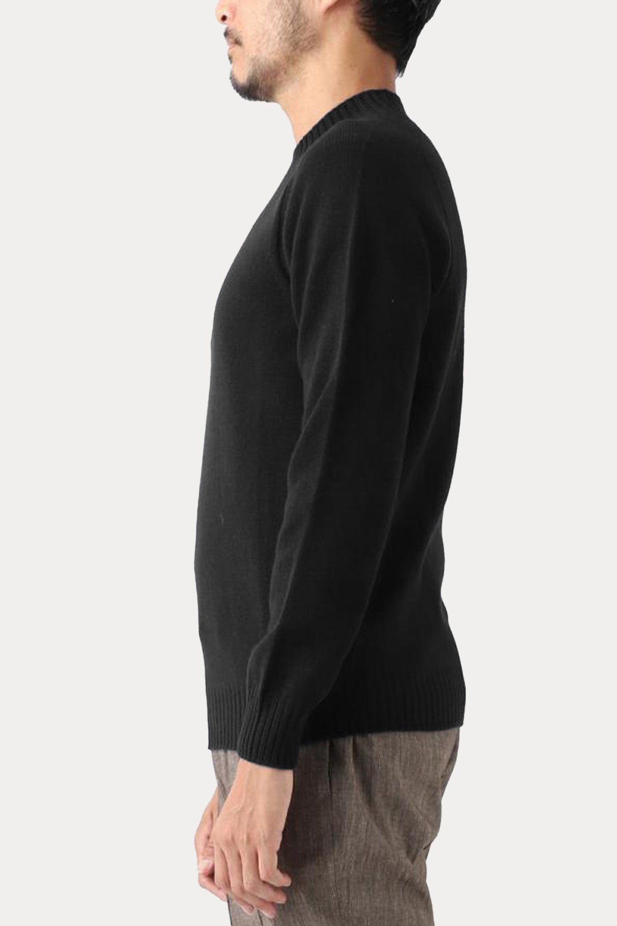 Gran Sasso Perkins Yaka Örgü Yün Triko