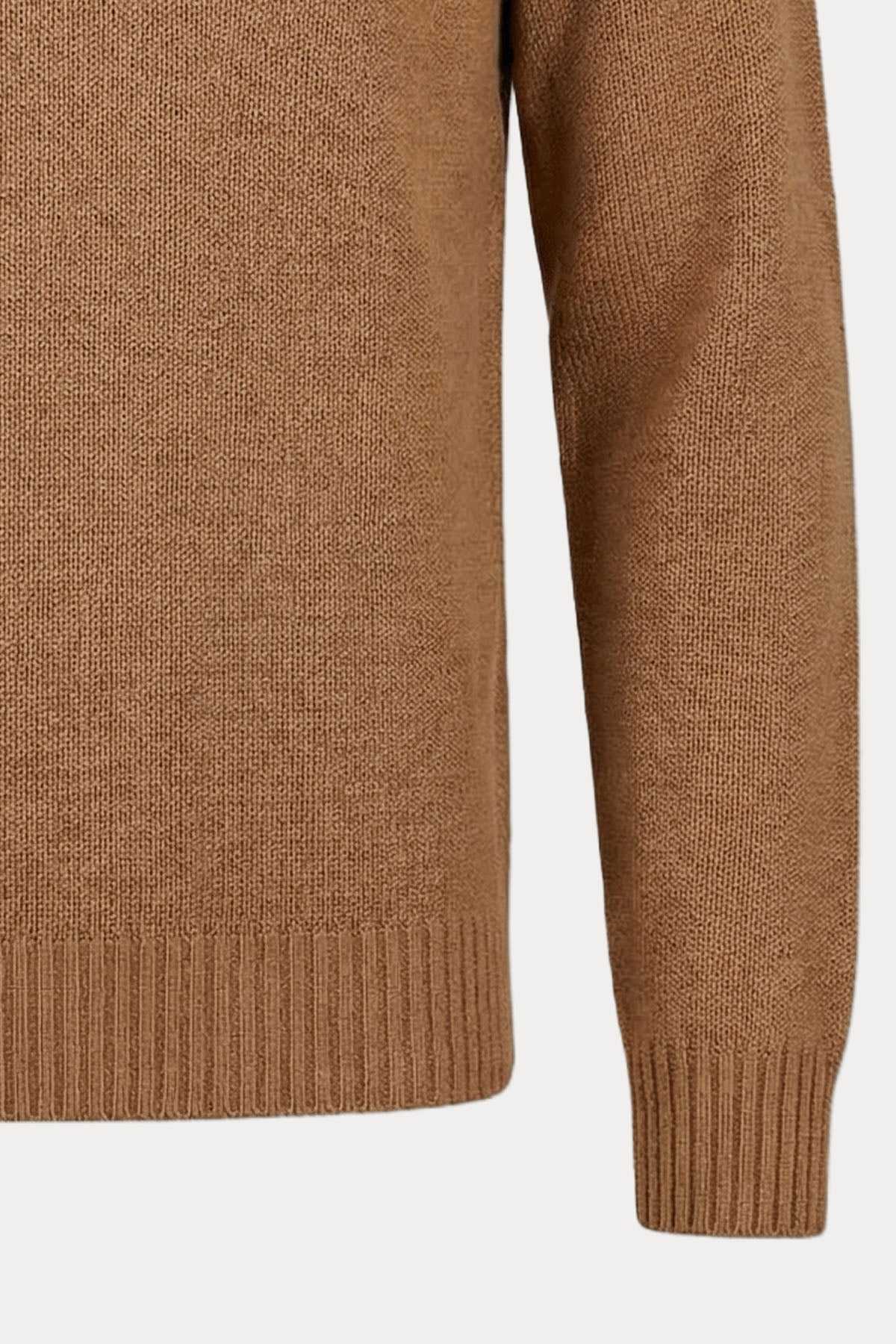 Gran Sasso Perkins Yaka Örgü Yün Triko