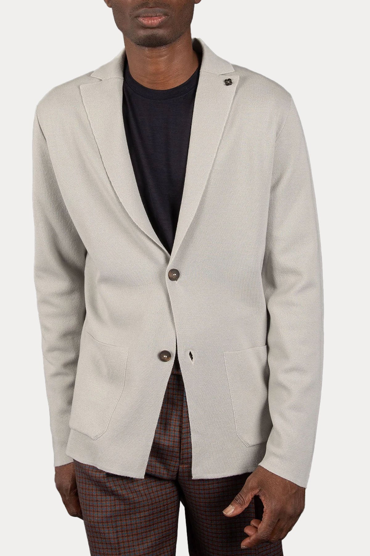 Gran Sasso Örgü Yün Triko Blazer Ceket