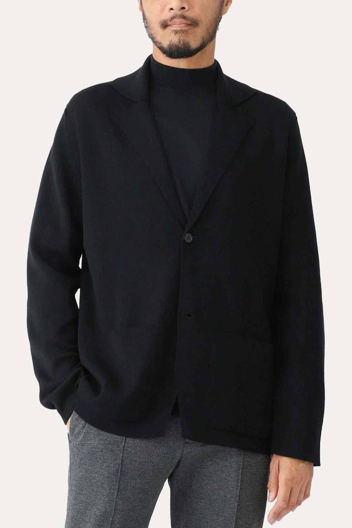 Gran Sasso Örgü Yün Triko Blazer Ceket