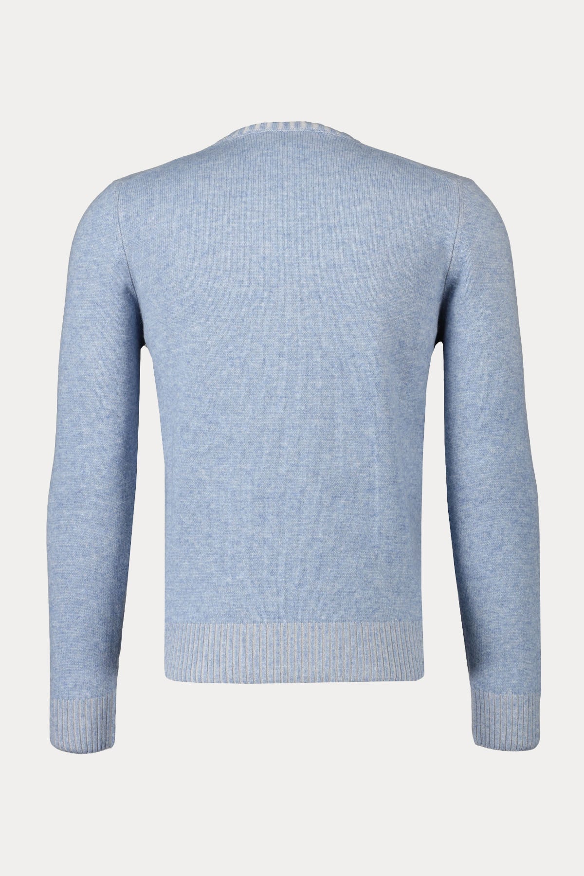 Gran Sasso Yuvarlak Yaka Kaşmir Örgü Yün Triko