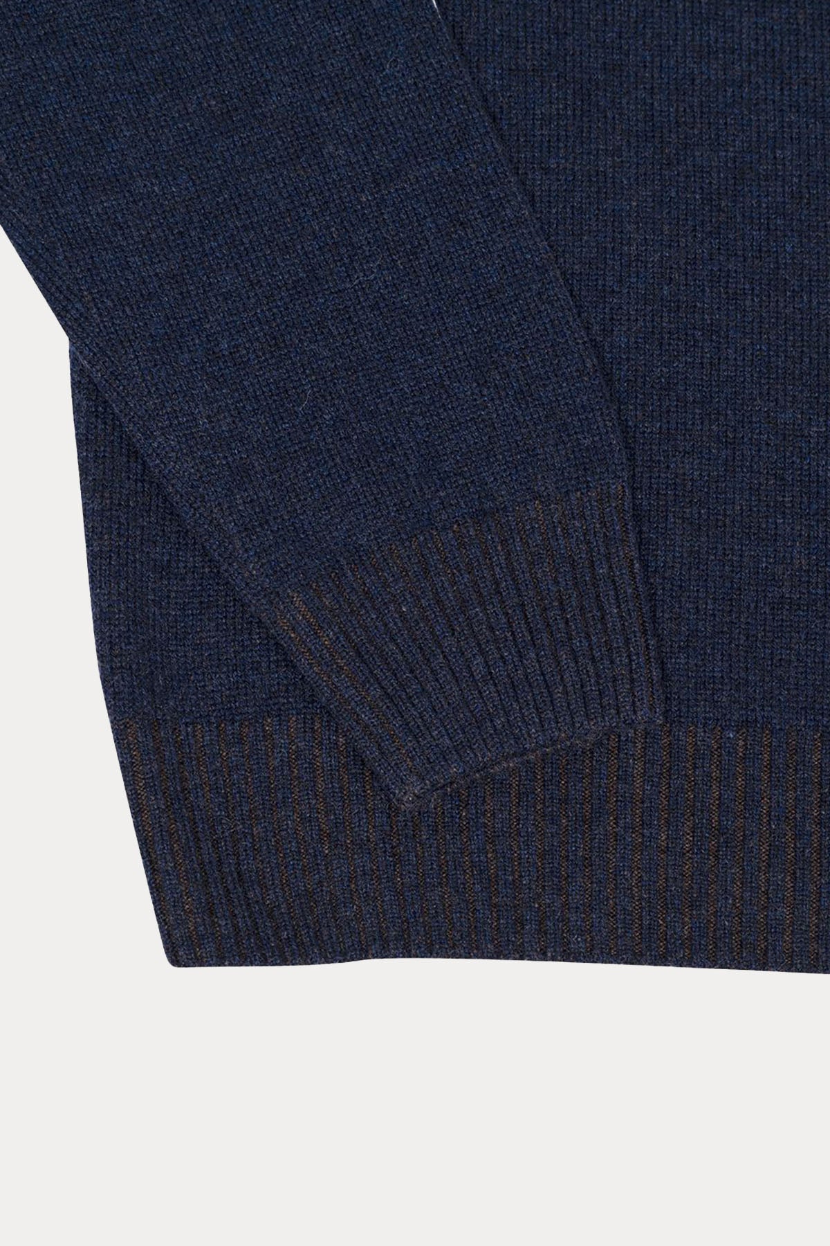 Gran Sasso Balıkçı Yaka Kaşmir Örgü Yün Triko