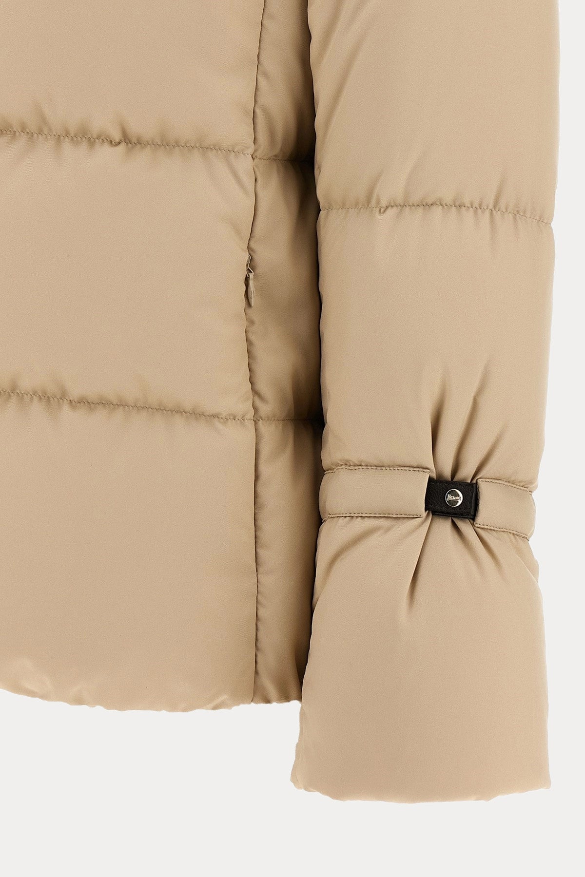 Herno Regular Fit Kürklü Peluş Yaka Puffer Mont