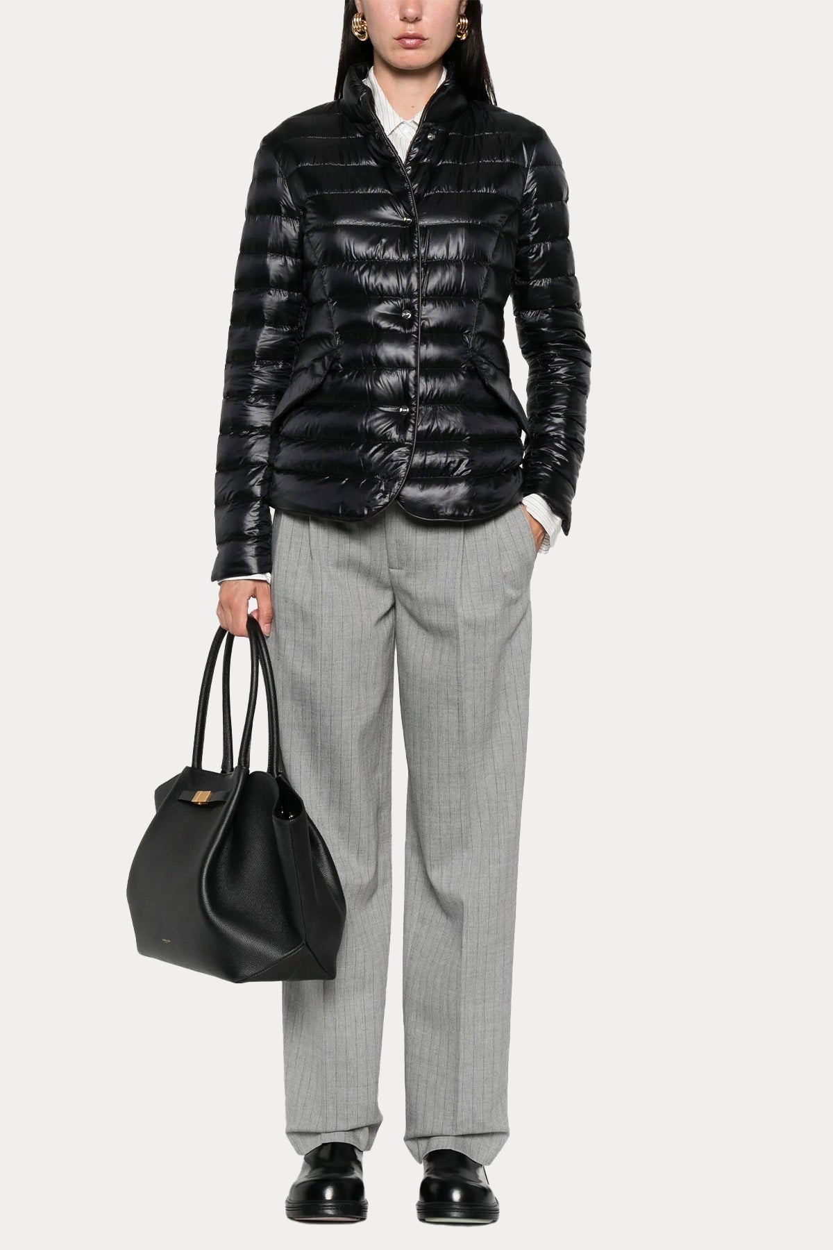 Herno Slim Fit İnce Puffer Mont Ceket