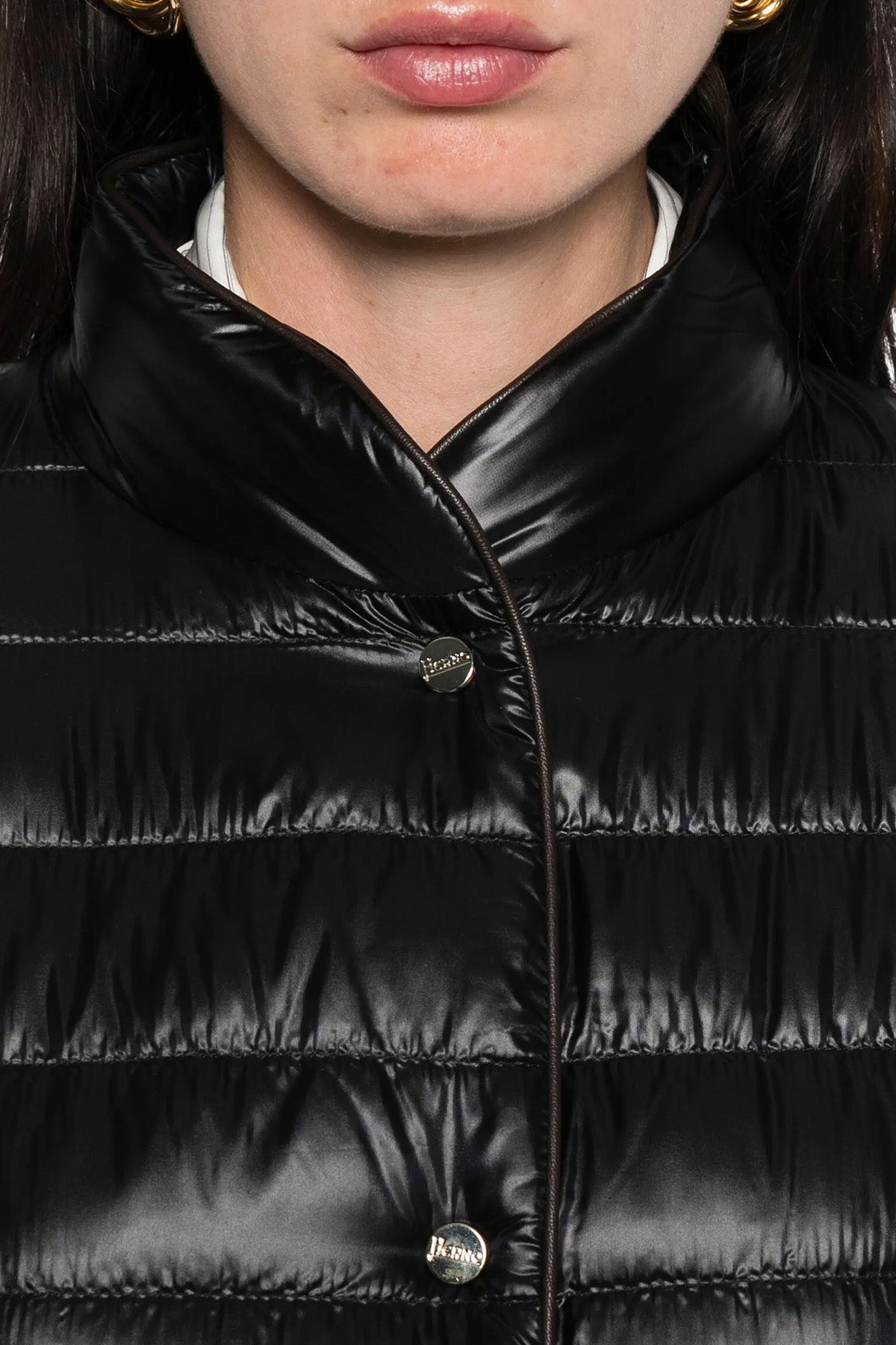 Herno Slim Fit İnce Puffer Mont Ceket