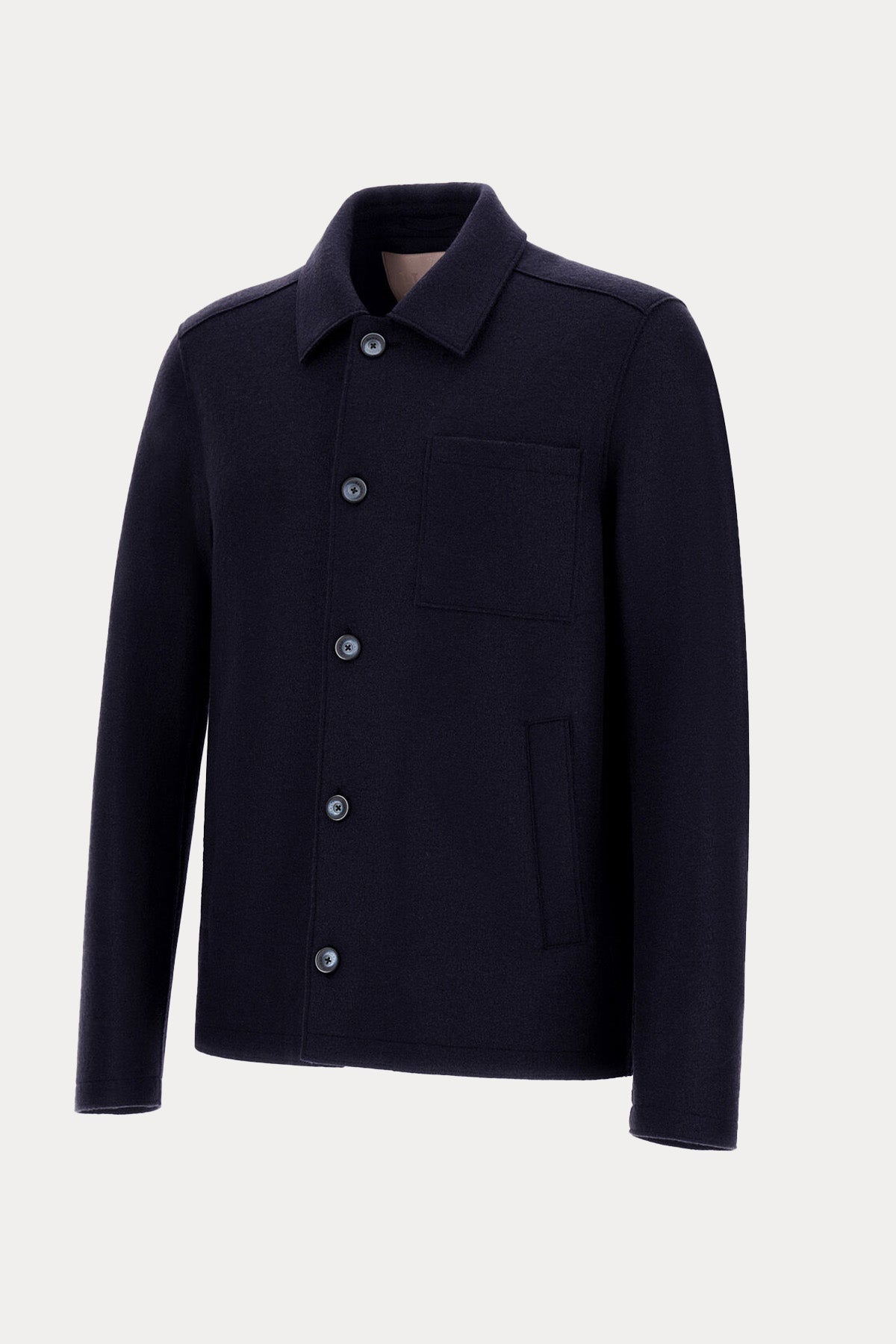 Herno Regular Fit Cep Detaylı Yün Gömlek Ceket