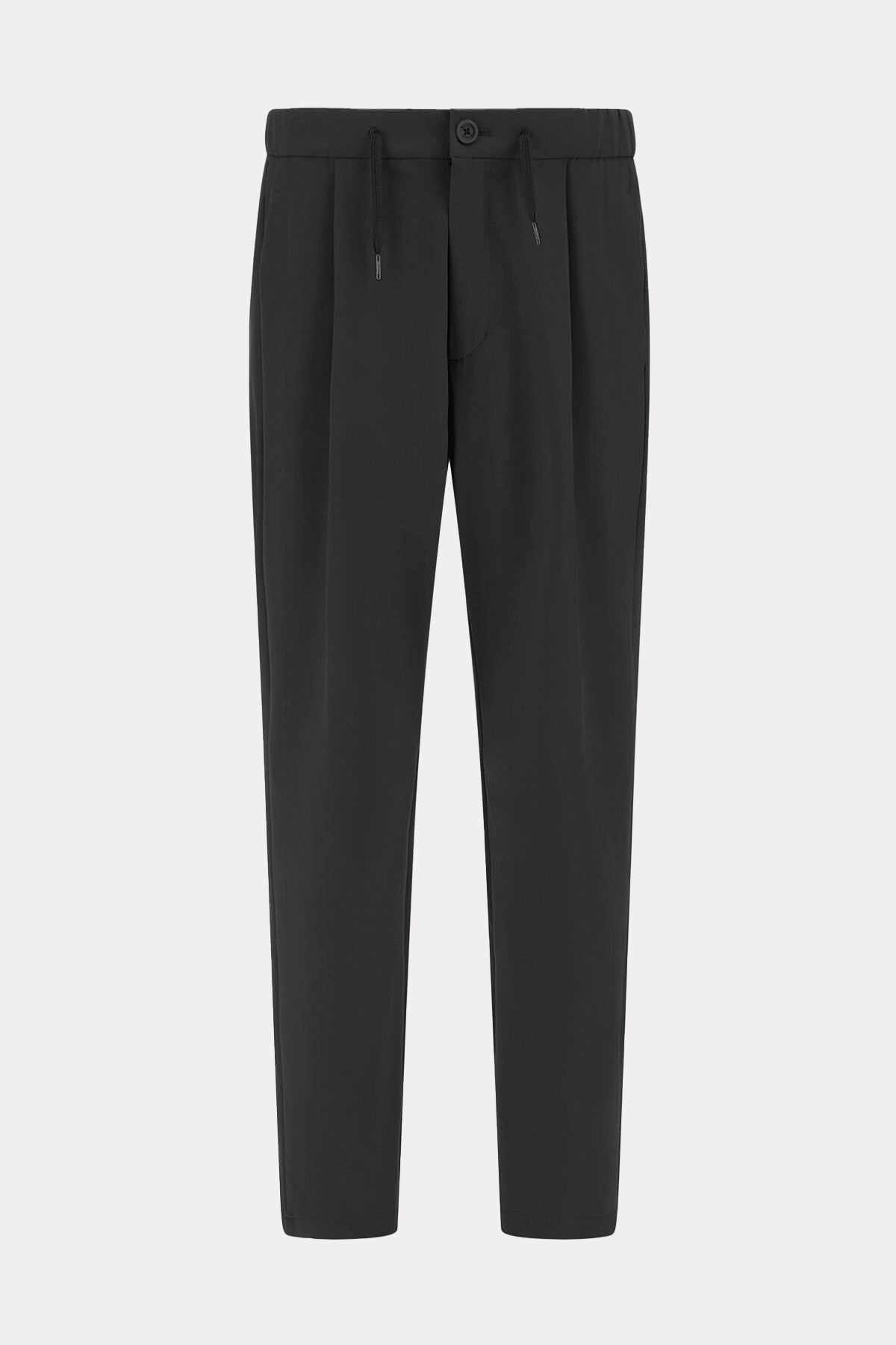 Herno Regular Fit Tek Pile Beli Lastikli Streç Pantolon