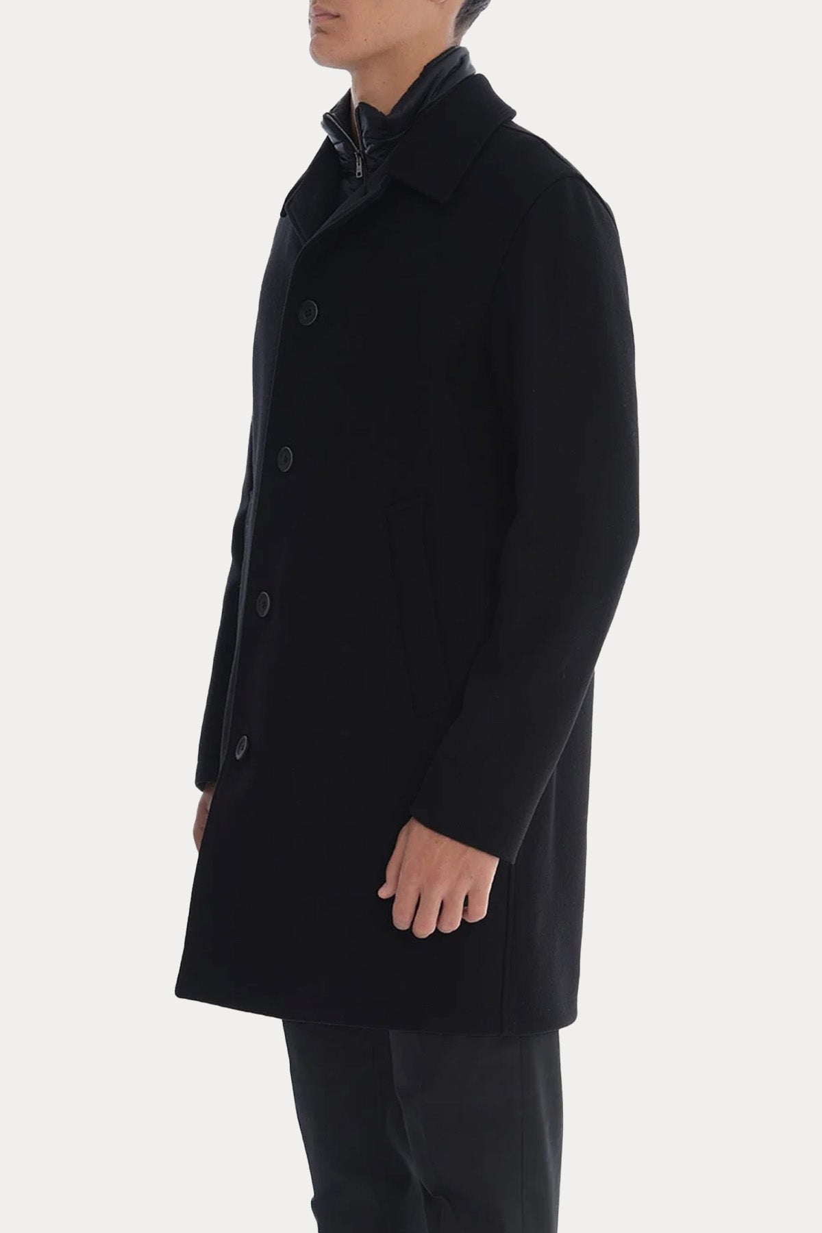 Herno Demonte İç Parçalı Yün Palto