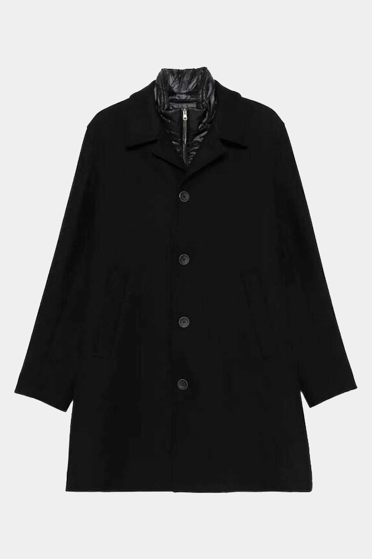 Herno Demonte İç Parçalı Yün Palto