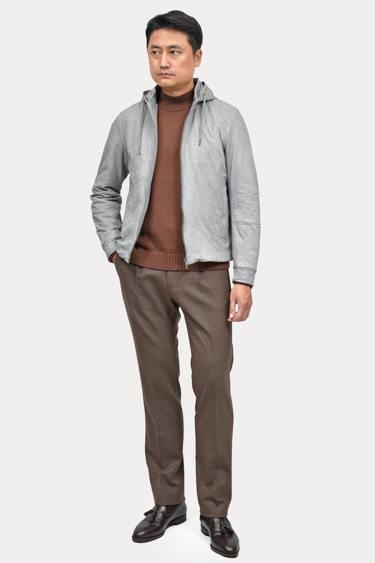 Herno Resort Kapüşonlu Streç Ceket