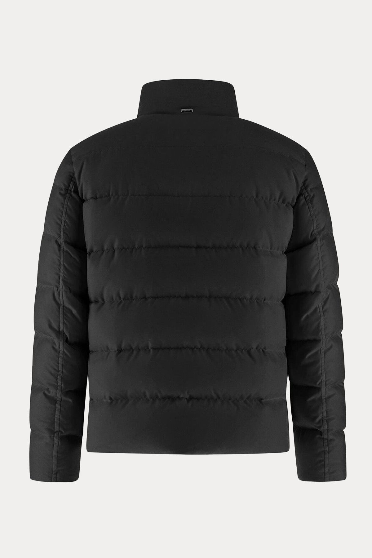 Herno Yakası Kürklü Puffer Mont-Mont-Libas