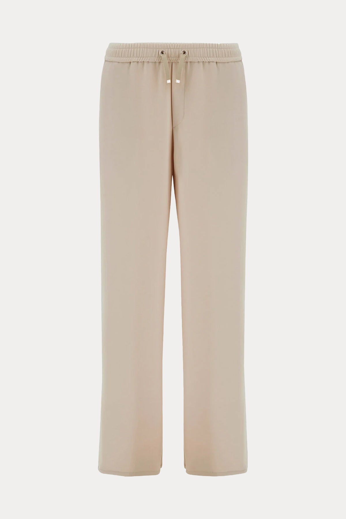 Herno Relaxed Fit Beli Lastikli Yandan Cepli Pantolon