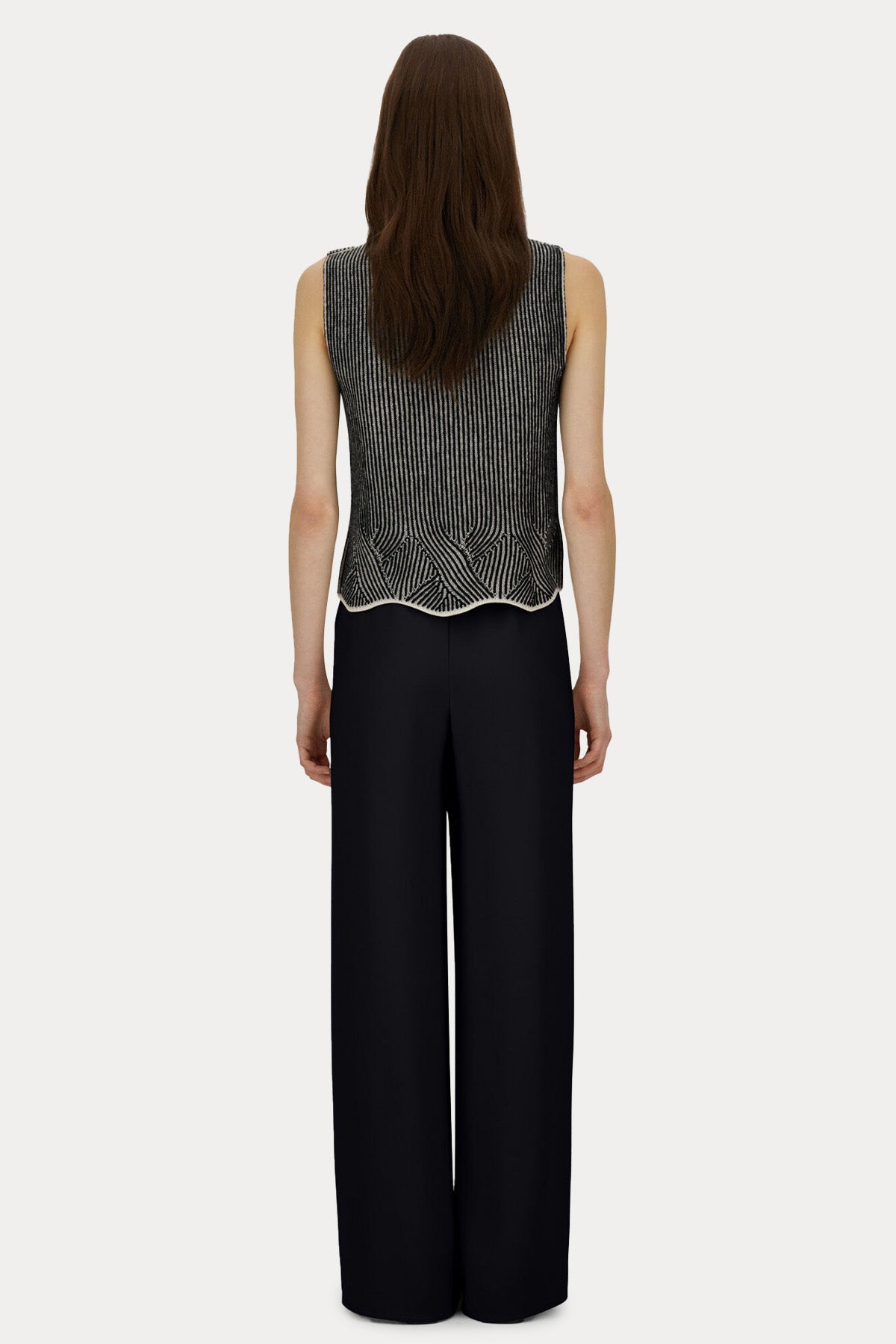 Herno Regular Fit Dik Yaka Örgü Yün Triko