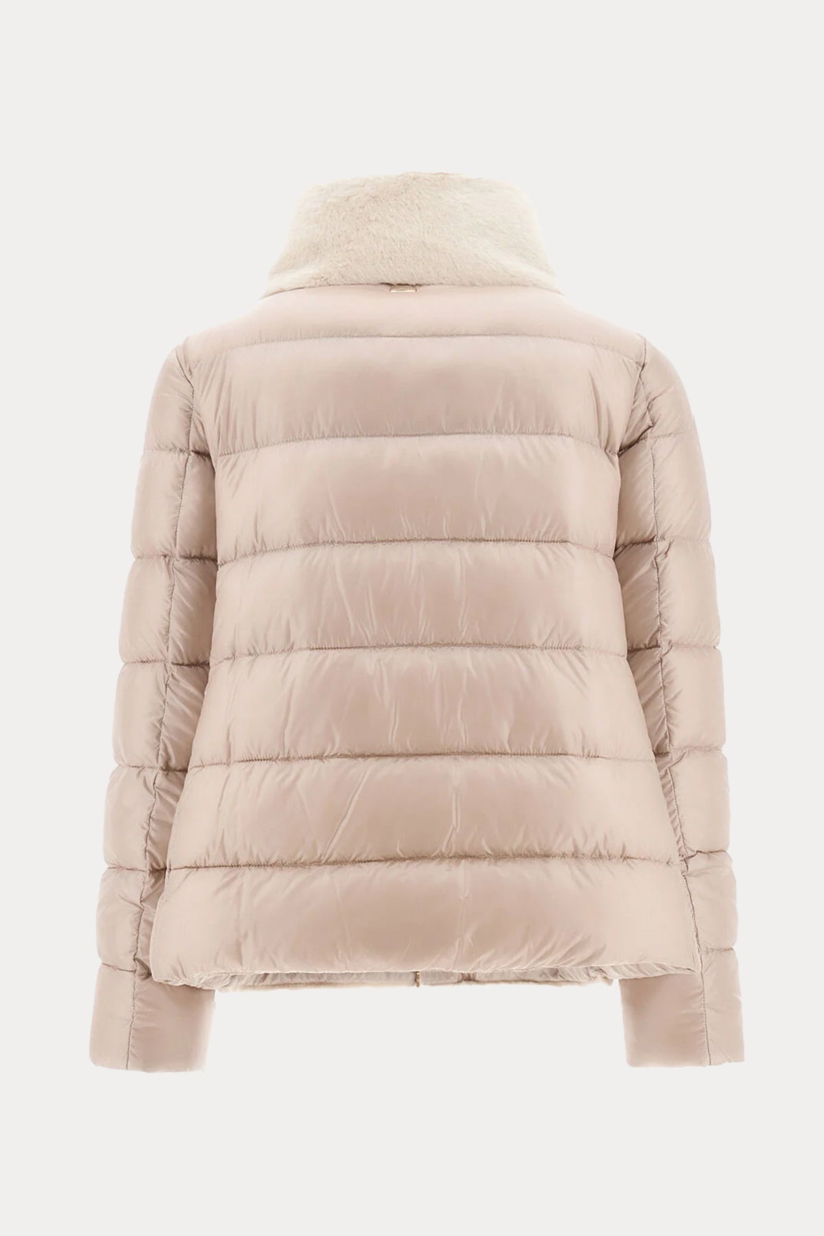 Herno Kürk Detaylı Dik Yaka Puffer Mont