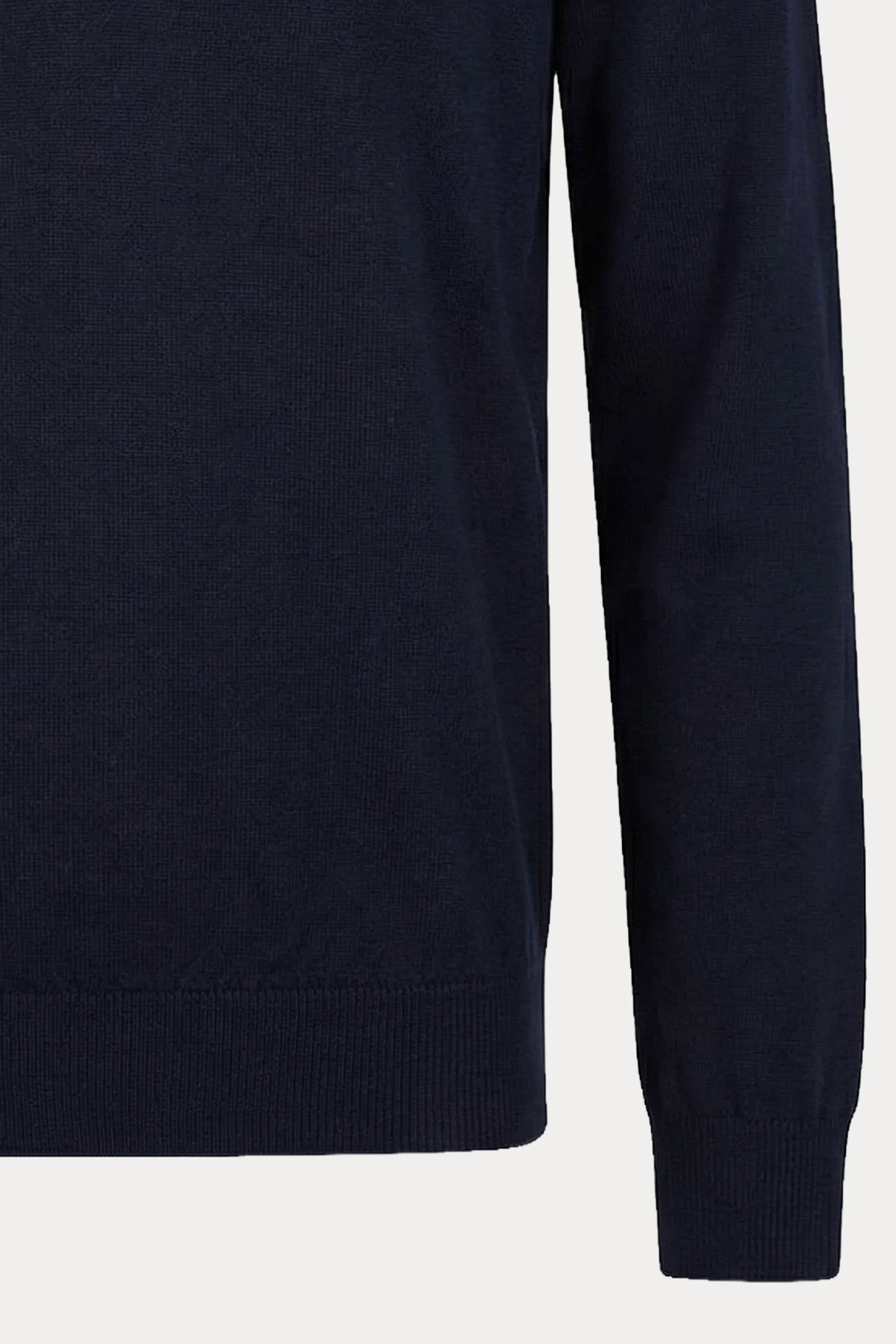 Fradi Polo Yaka İnce Örgü Yün Triko