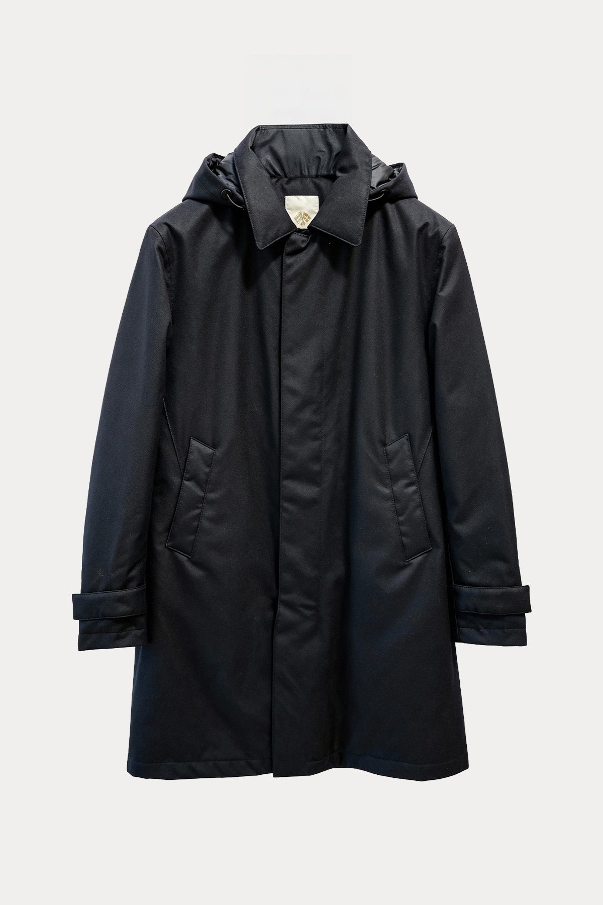 Fradi Gordon Kapüşonlu Yün Trençkot