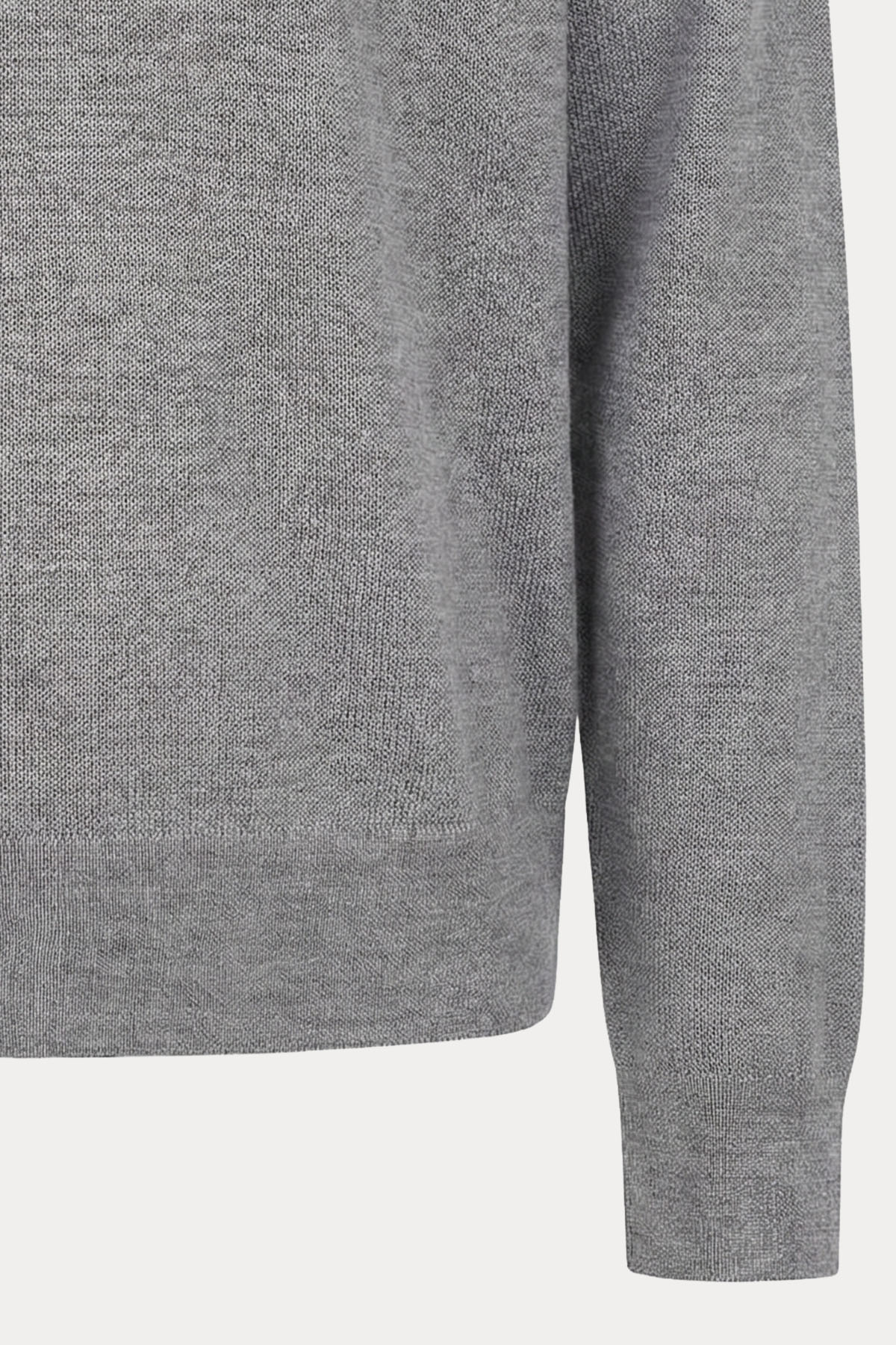 Fradi Slim Fit Polo Yaka İnce Örgü Yün Triko