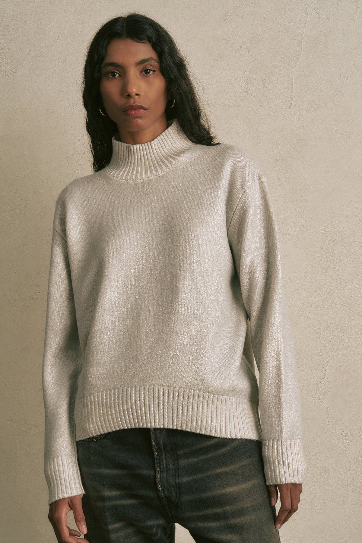 Semicouture Comfort Fit Yuvarlak Yaka Örgü Yün Triko