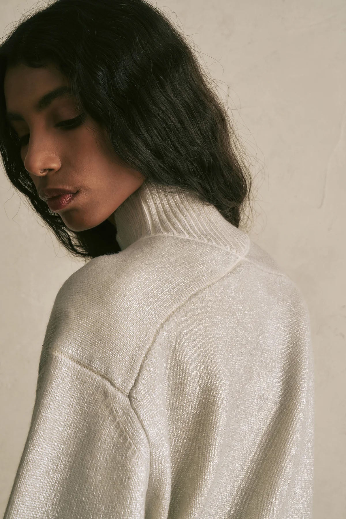 Semicouture Comfort Fit Yuvarlak Yaka Örgü Yün Triko